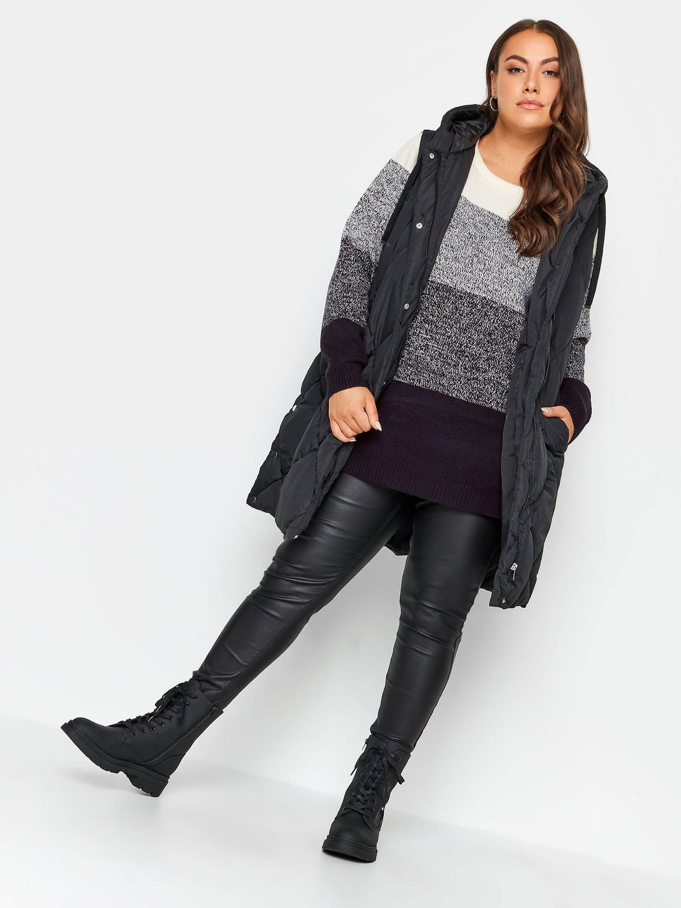 Image 3 of 4 of Yours Yours Colourblock Jumper