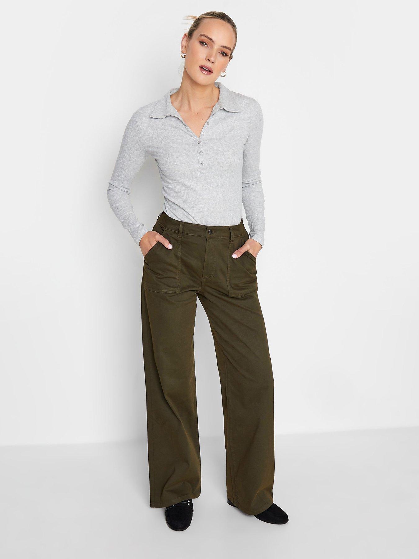 Long 2024 trousers womens