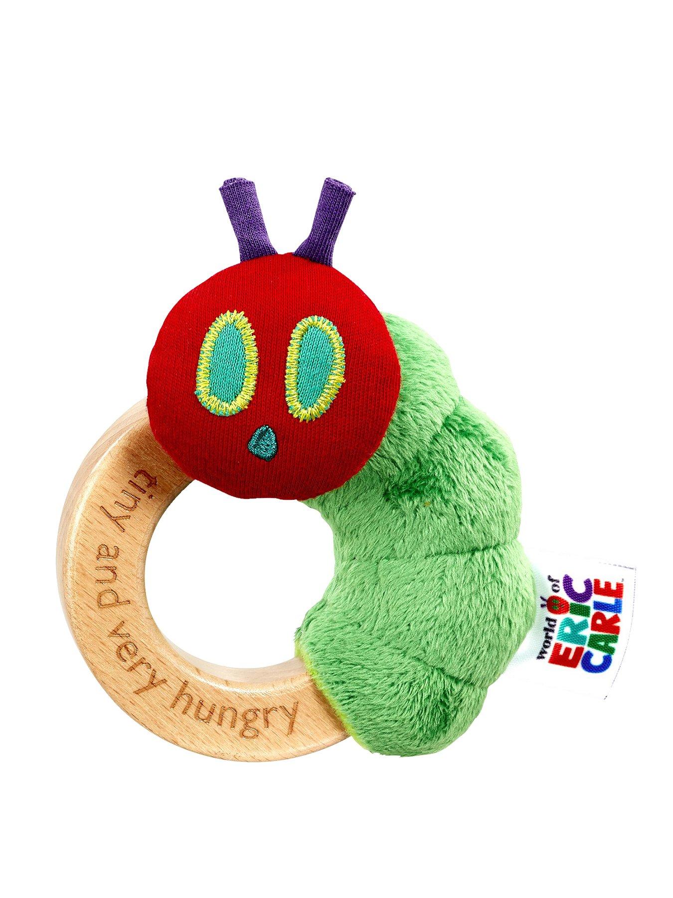 Image 2 of 6 of The Very Hungry Caterpillar The Hungry Caterpillar Ring Rattle and Comfort Blanket Gift Set