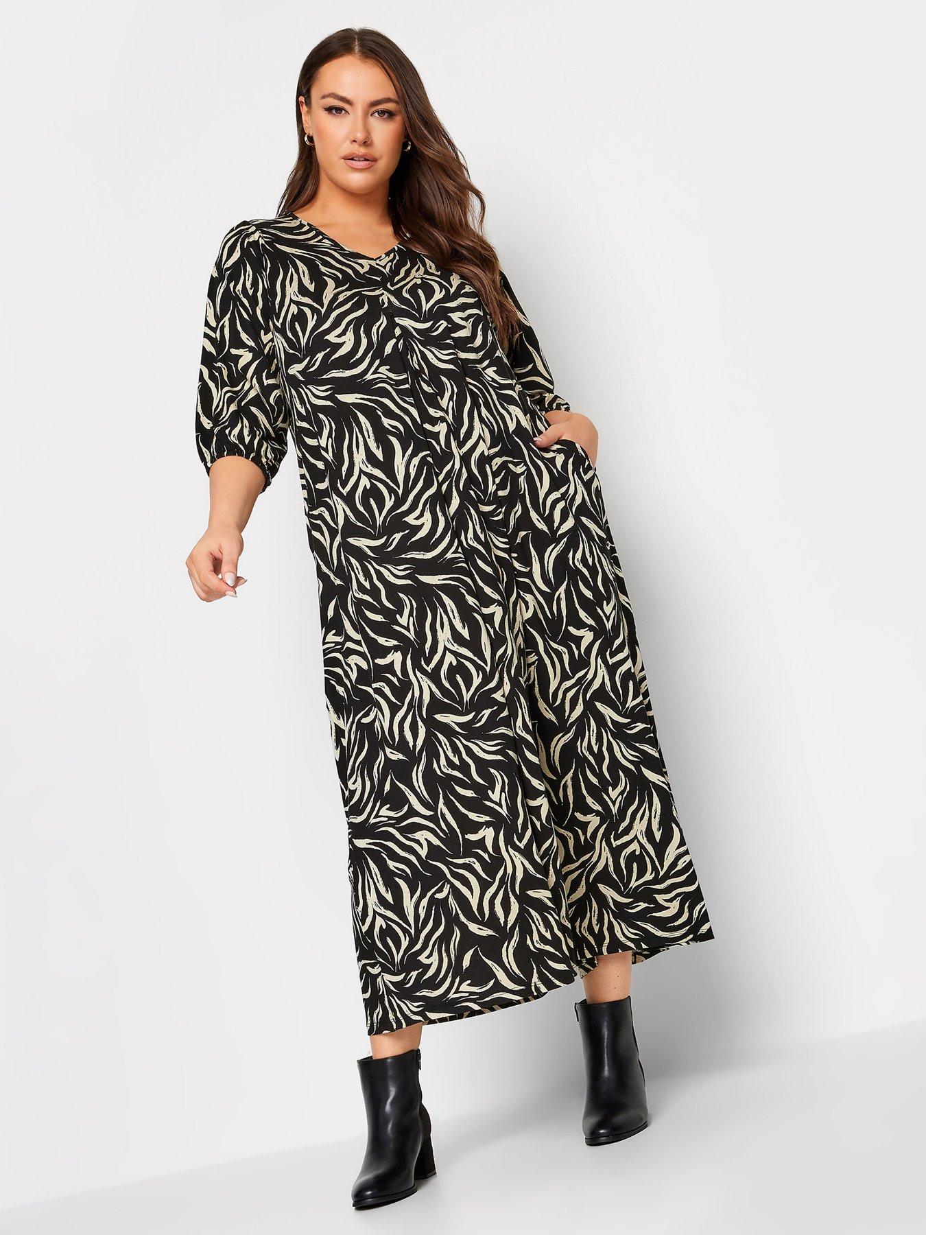 yours-yours-pleat-front-34-balloon-sleeve-transitional-zebrafront