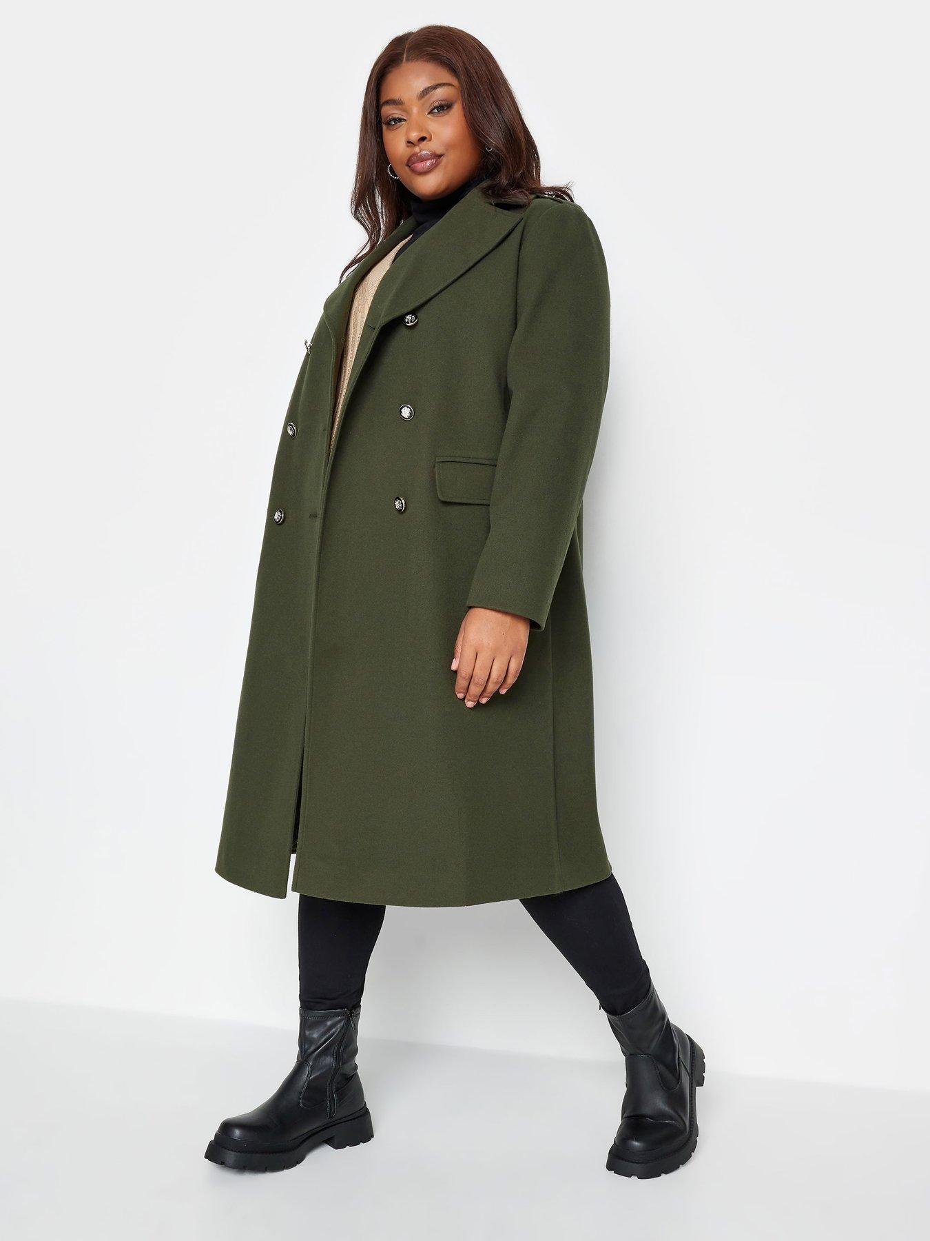 Military store wool coat