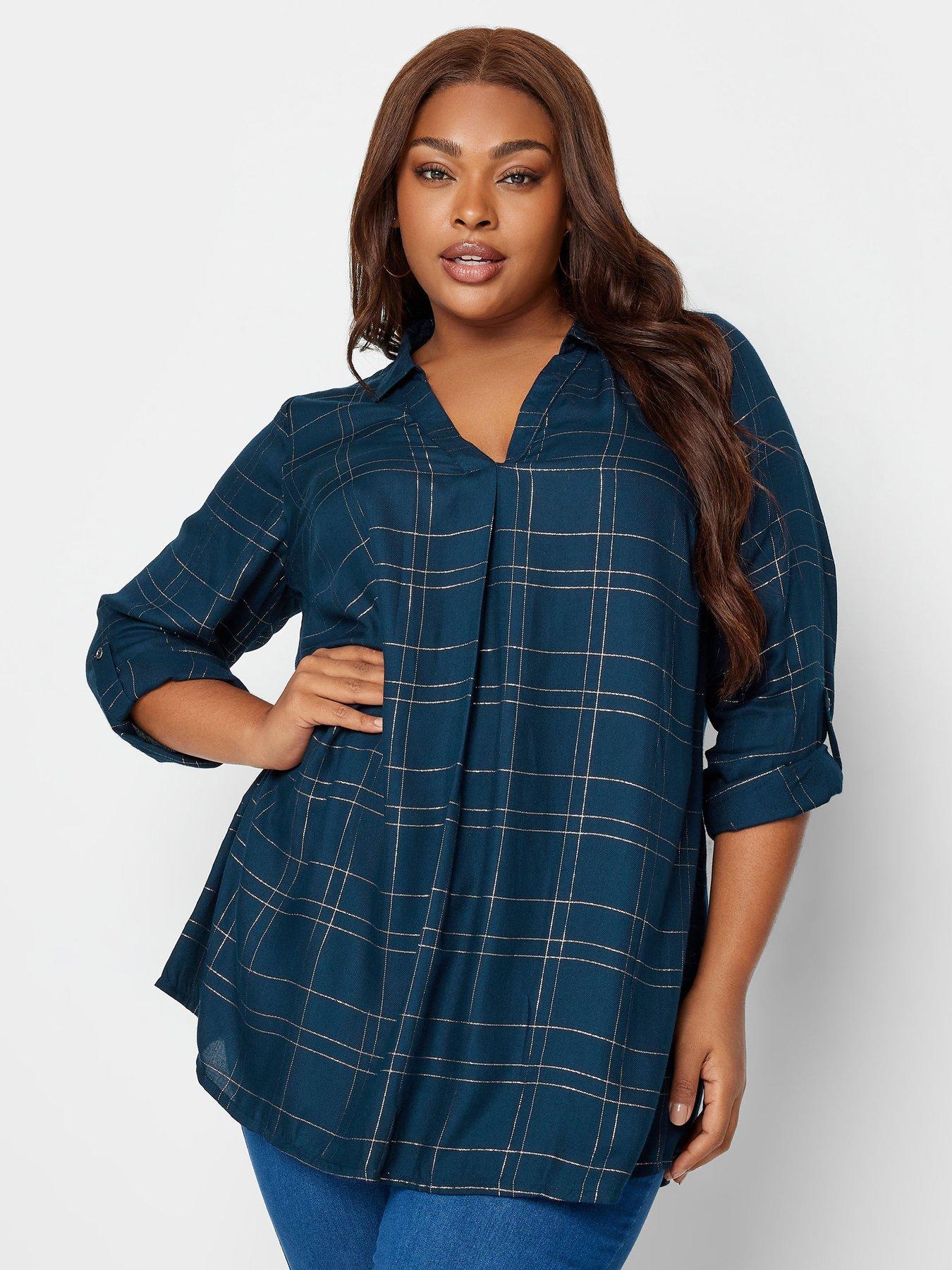 yours-yours-viscose-overhead-check-shirt-navy-check