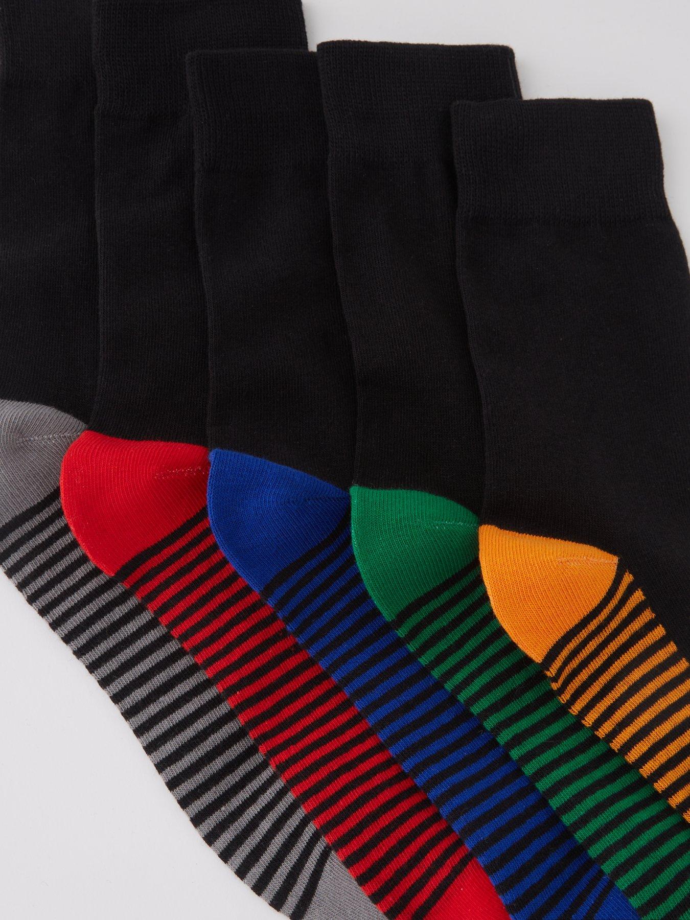 everyday-heel-amp-toe-socks-5-pack-multistillFront