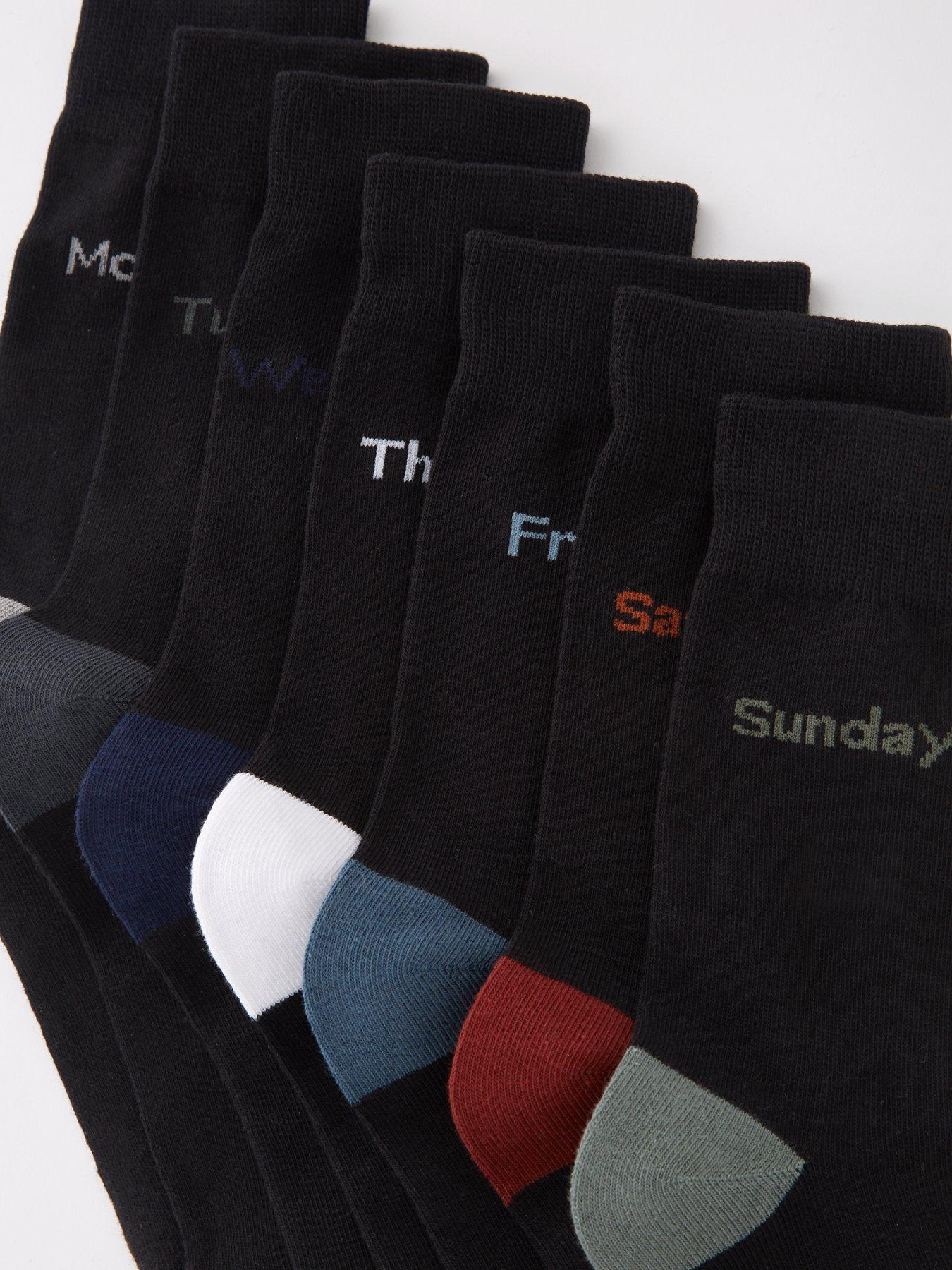 Image 2 of 2 of The Very Collection Day Of The Week&nbsp;Socks&nbsp;7 Pack - Multi