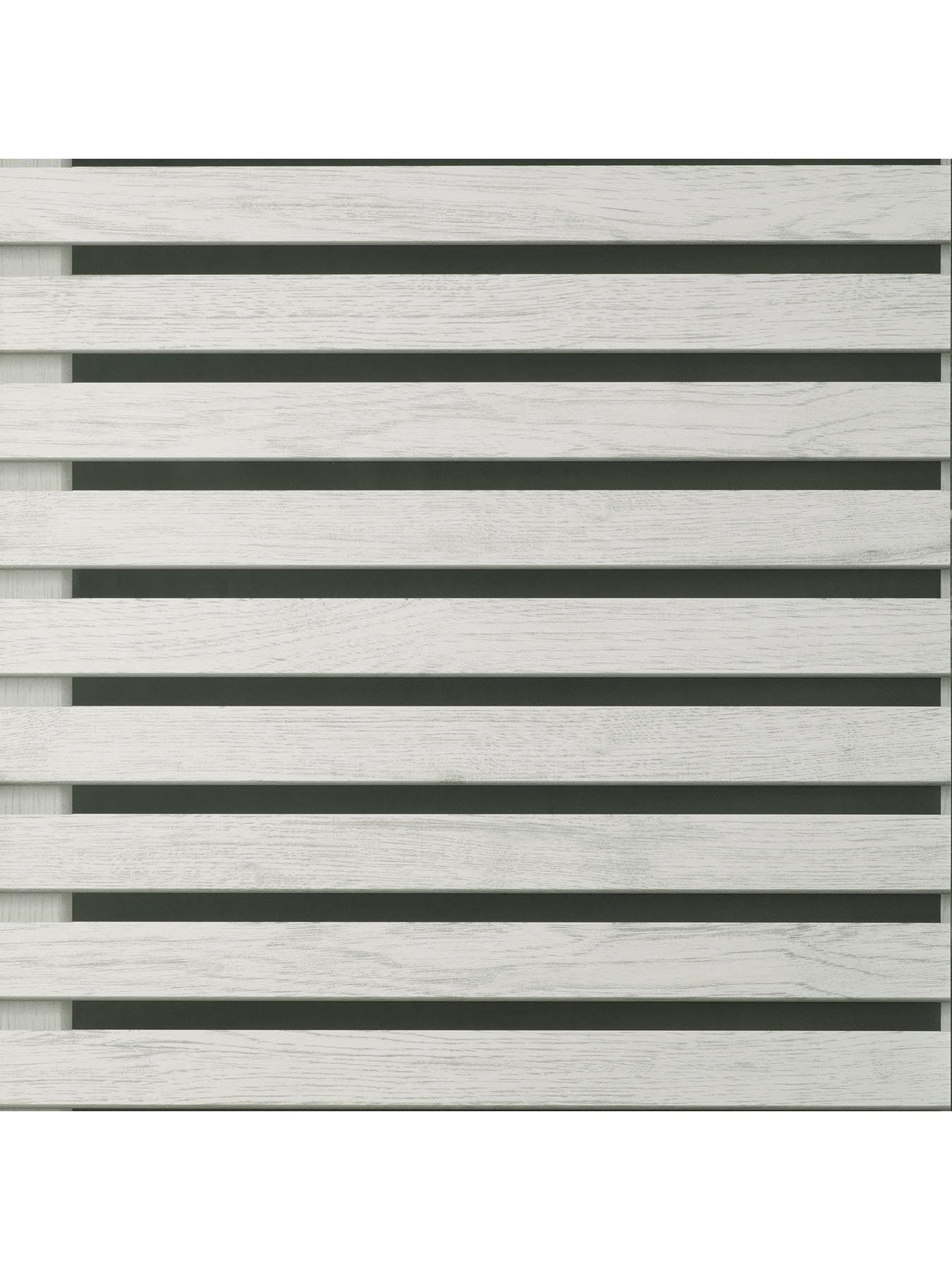 Image 5 of 7 of Fine Decor Wood Slats Wallpaper - Black/grey