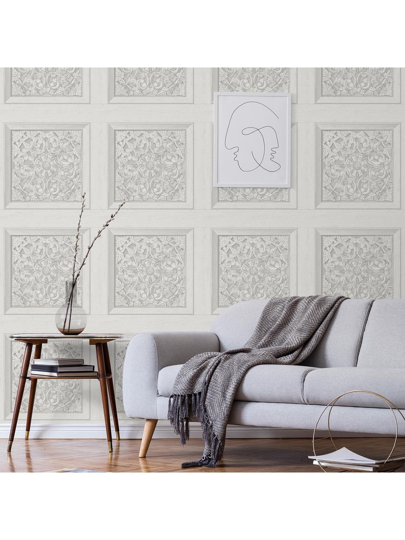 fine-decor-carved-panel-wallpaper-greystillFront