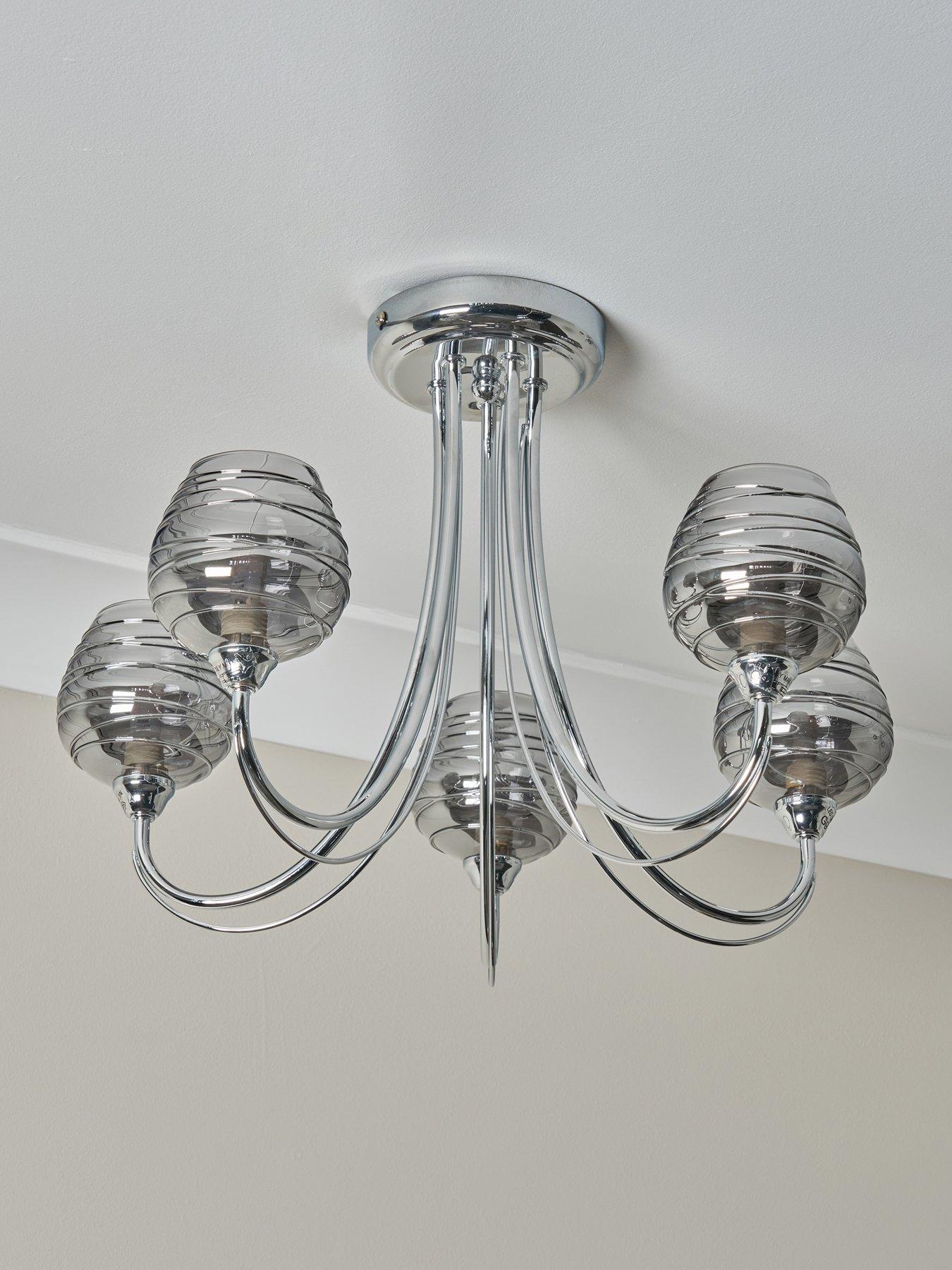 very-home-lucie-5-light-flush-ceiling-light