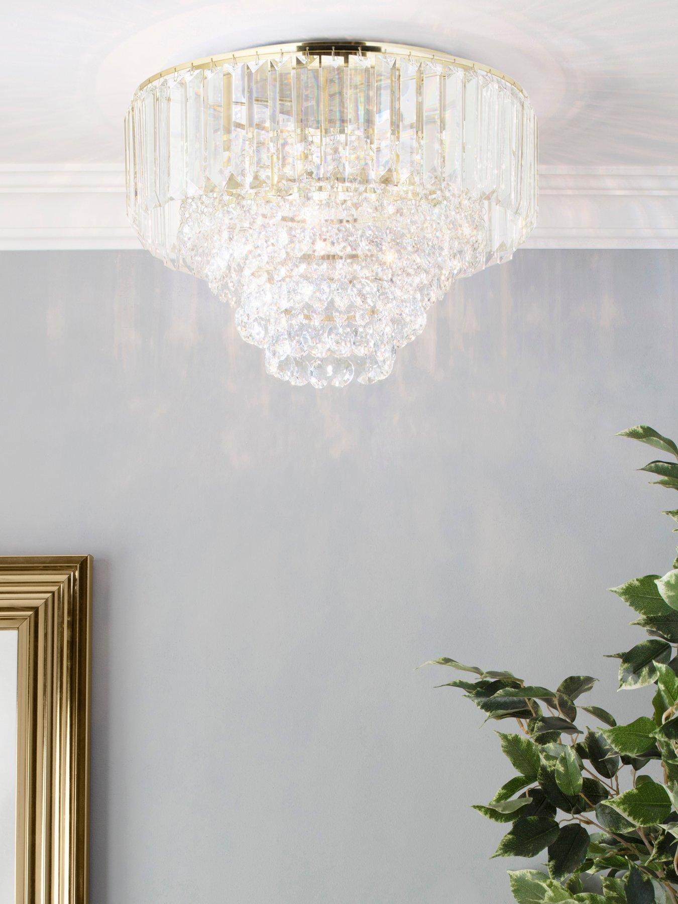 bhs-paladina-flush-ceiling-light-satin-brassclear