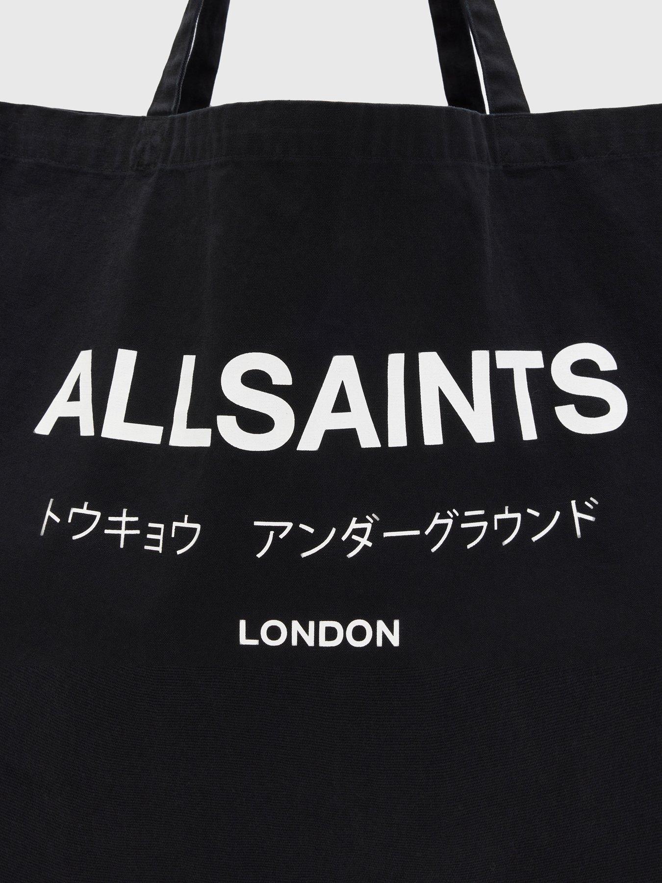 Image 4 of 4 of AllSaints Underground Tote Bag - Black&nbsp;