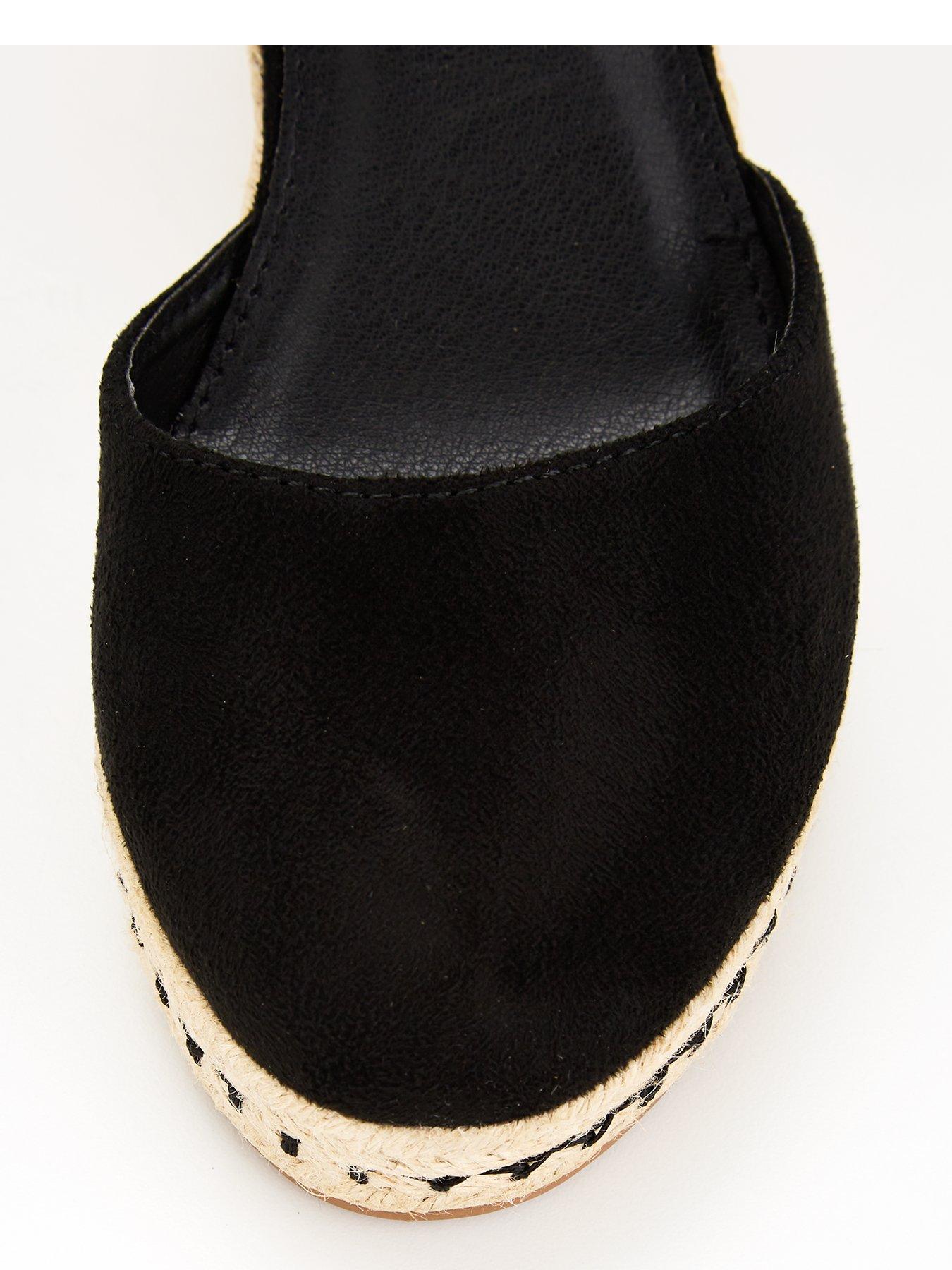 Everyday Closed Toe Wedge Black Very Ireland