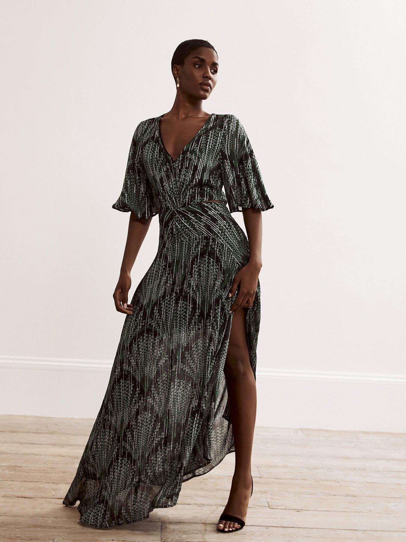 Mint Velvet Lexi Print Cut Out Maxi Dress Very Ireland
