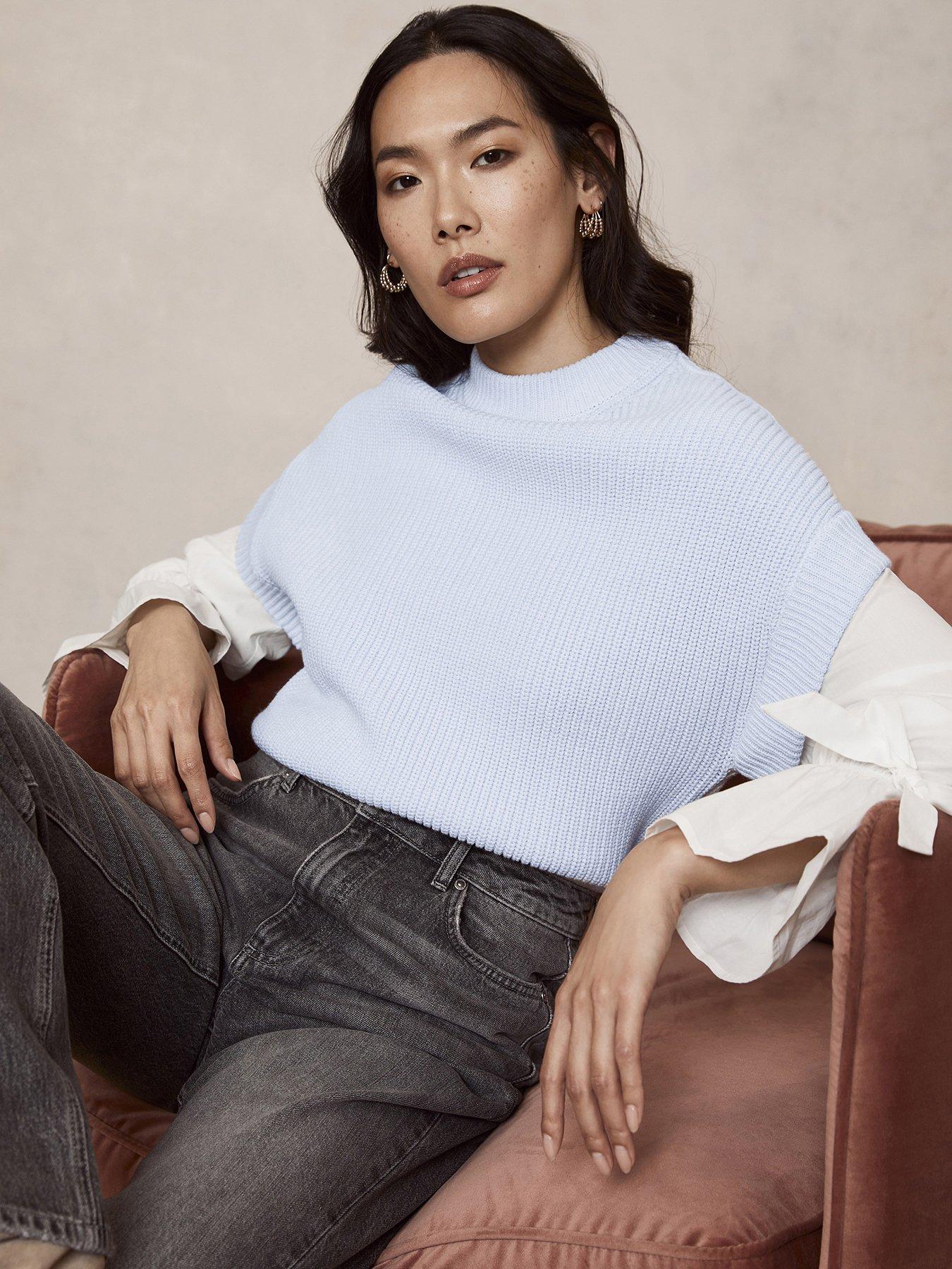 Mint velvet blue jumper store