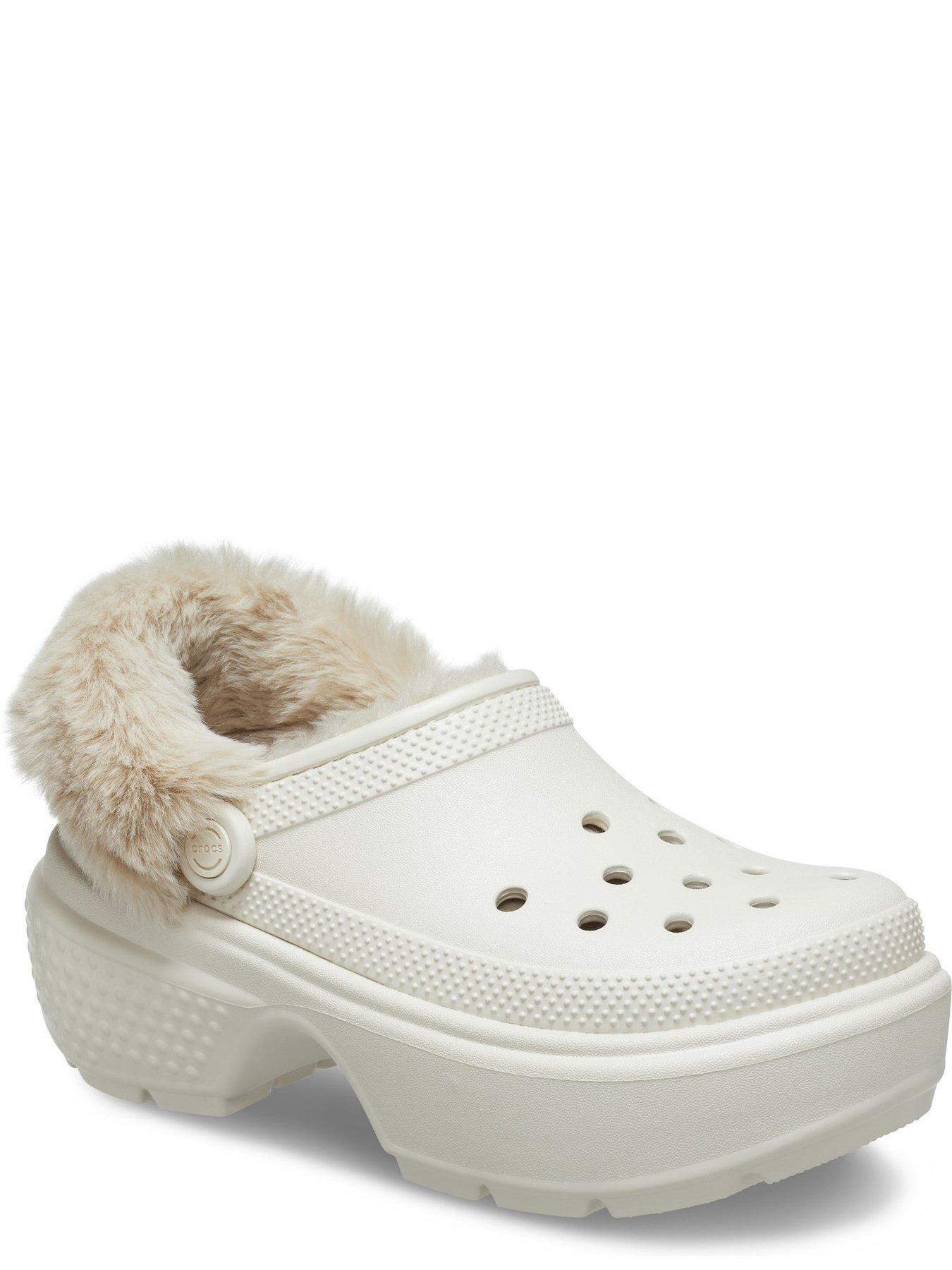 Fluffy crocs near discount me