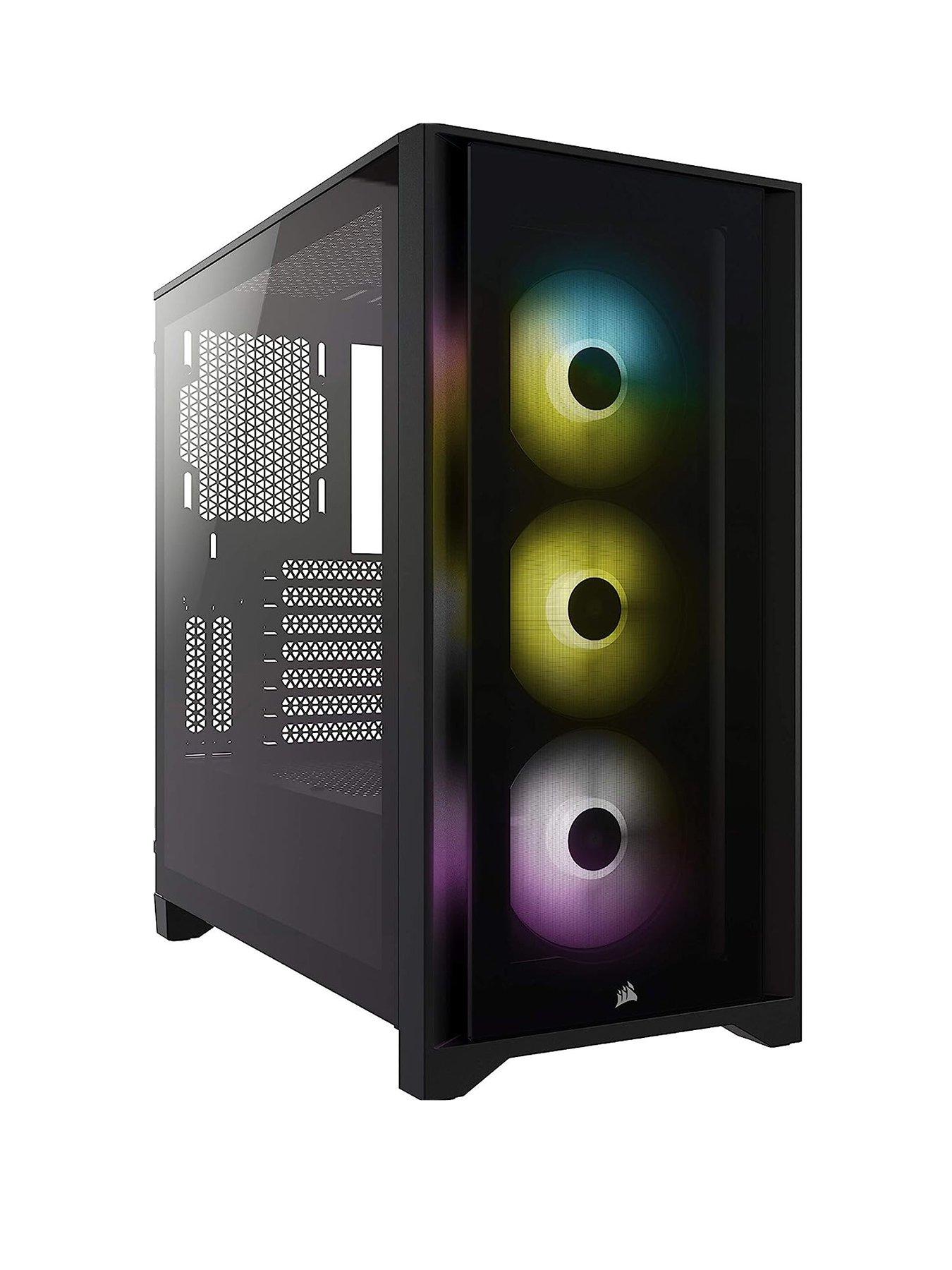 corsair-icue-4000x-rgb-tempered-glass-mid-tower-black