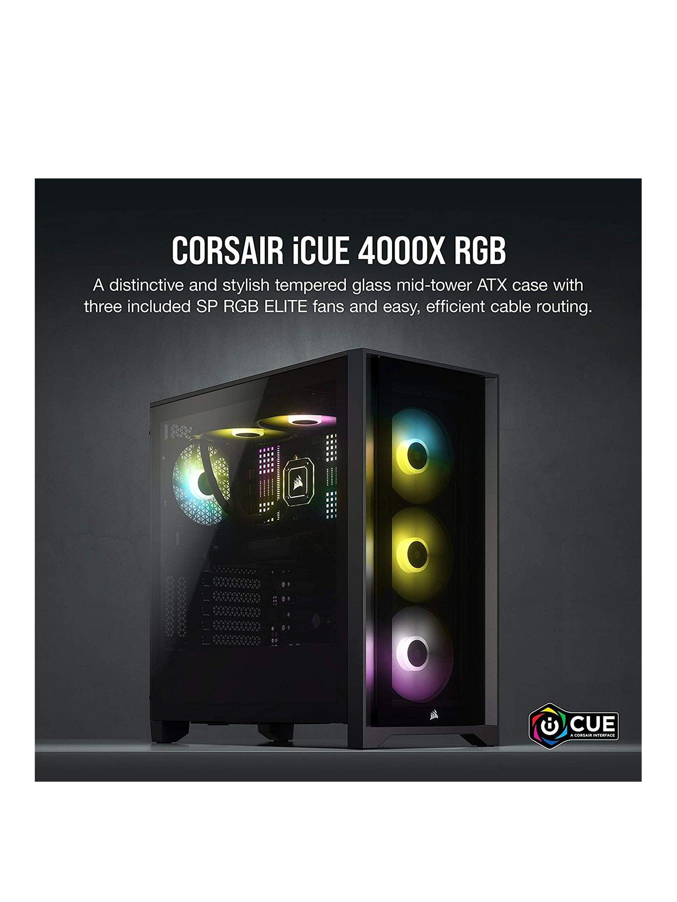 corsair-icue-4000x-rgb-tempered-glass-mid-tower-blackstillFront