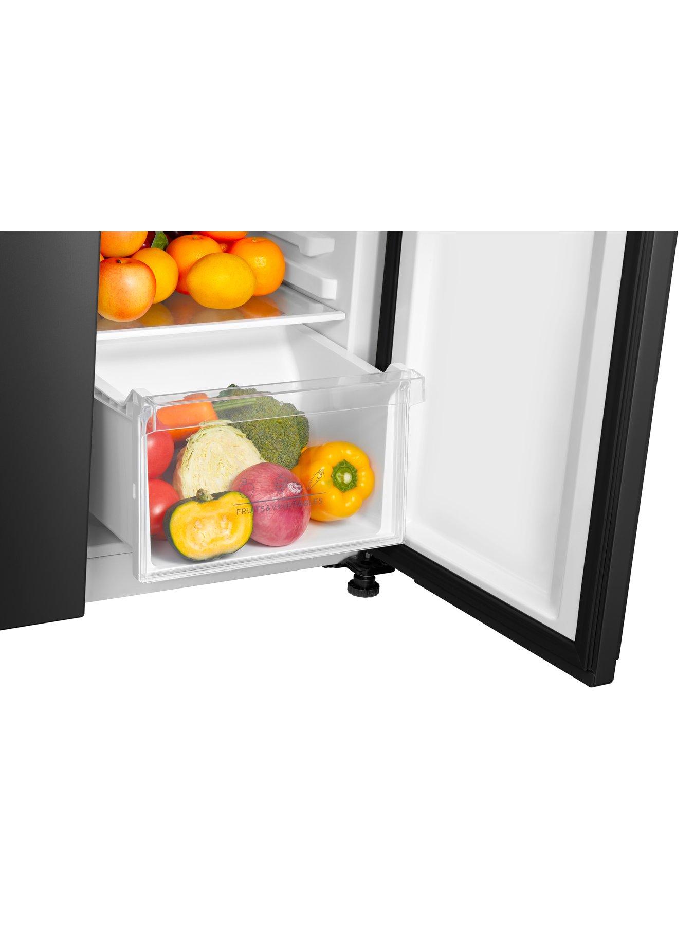 Image 5 of 7 of Swan SWAN SR750100B 84cm Wide, Total No Frost, American-Style Freestanding Fridge Freezer - Black