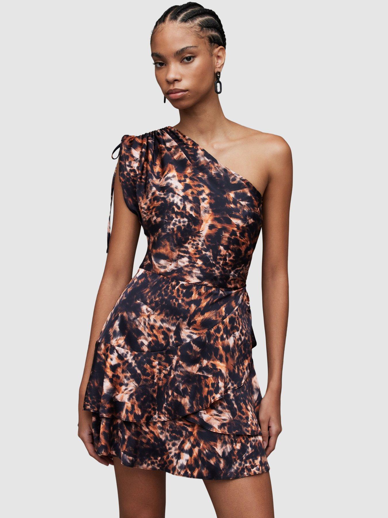 allsaints-cayla-spark-dress-brownnbsp