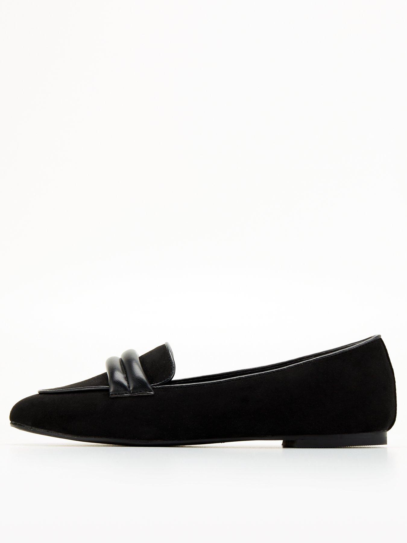 everyday-padded-detail-loafer-black