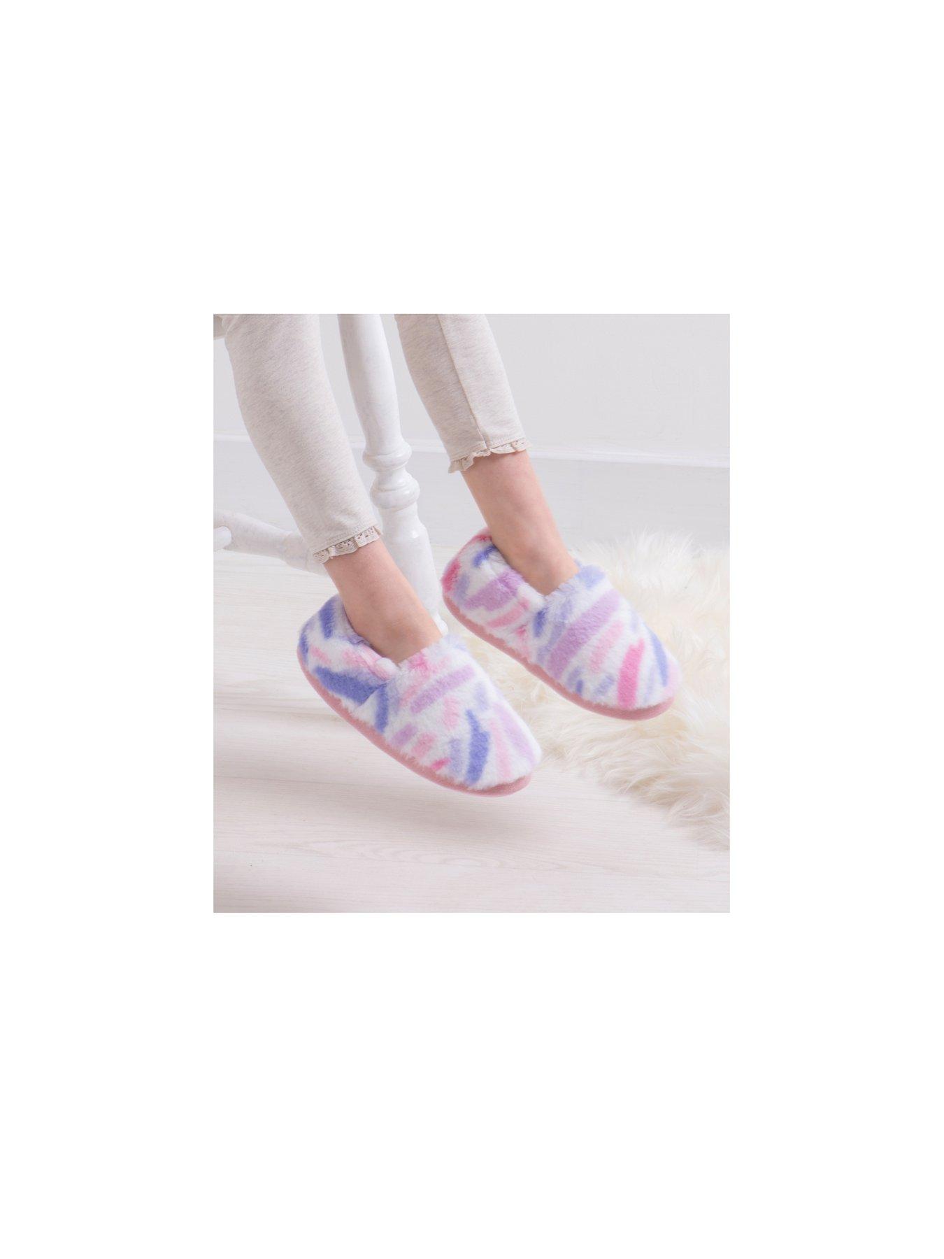 Image 6 of 6 of TOTES Multi Faux Fur Slippers - Multi