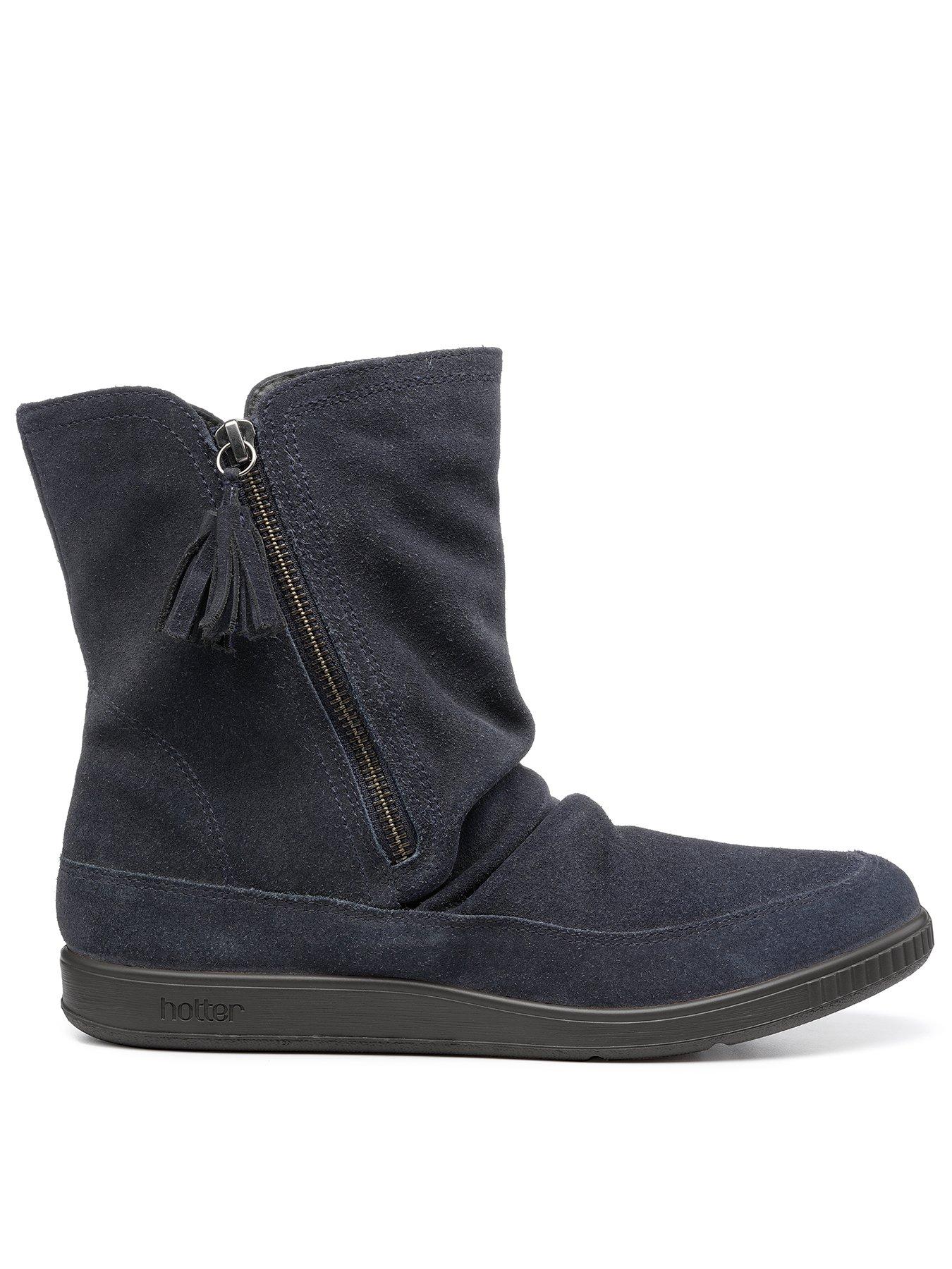 Hotter mystery outlet boots navy