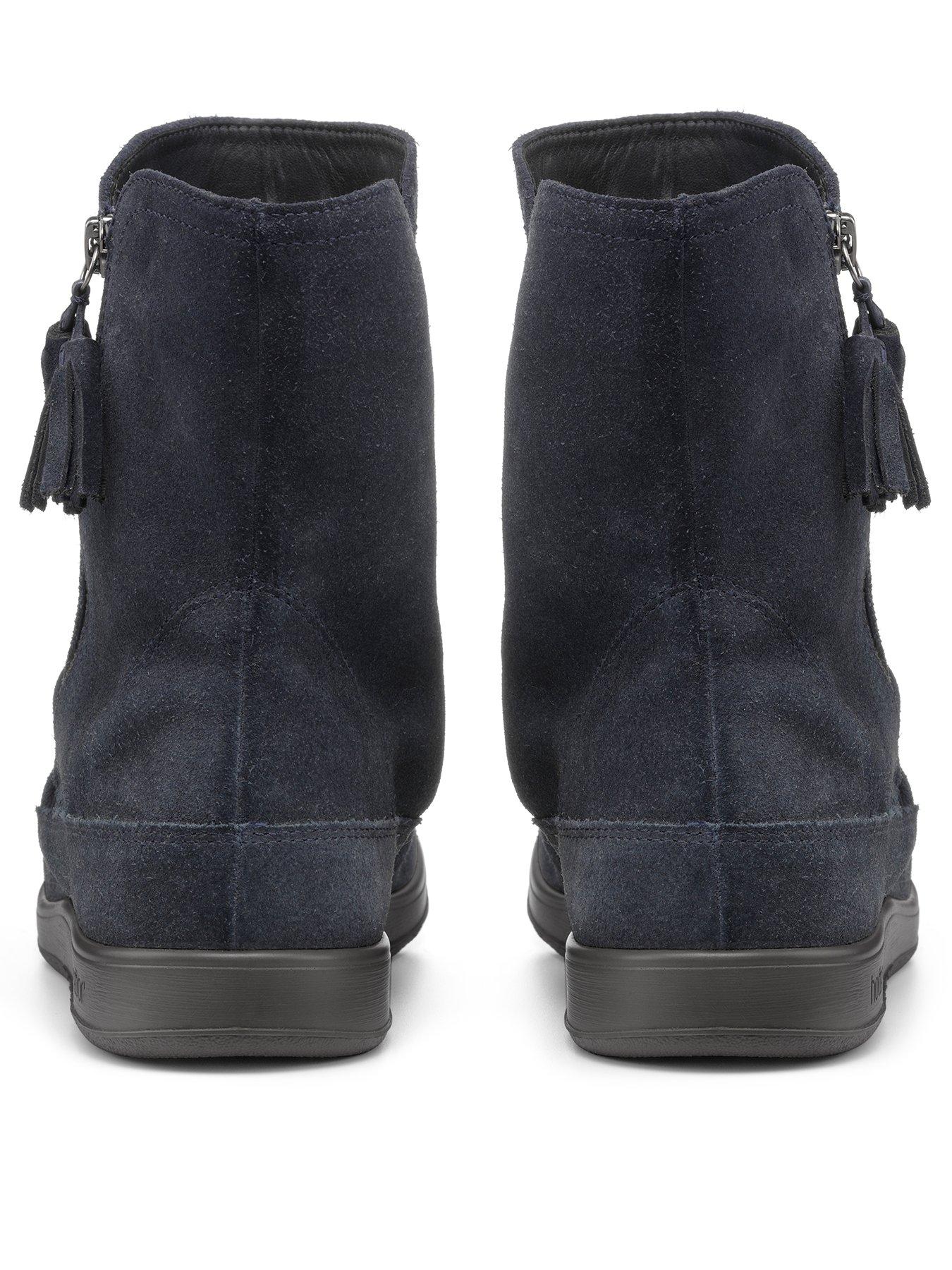 hotter-hotter-pixie-iii-standard-fit-suede-ruched-ankle-boots-navyback