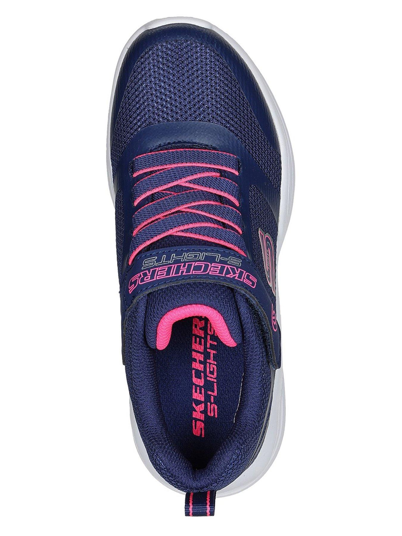 skechers-sola-glow-lighted-trainer-navyoutfit