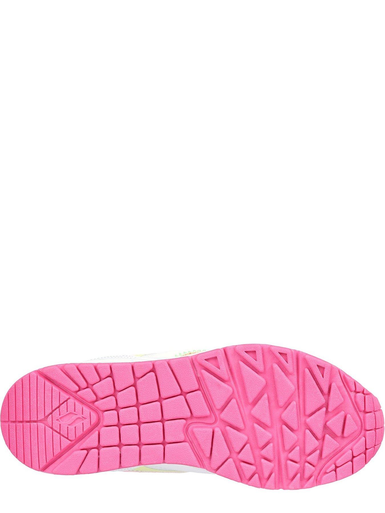 Image 5 of 5 of Skechers Uno Gen1 Colour Block Trainer - White