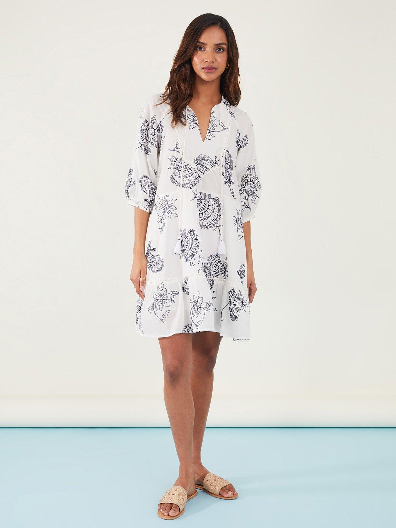 accessorize-shell-embroidered-mini-dress-whitefront