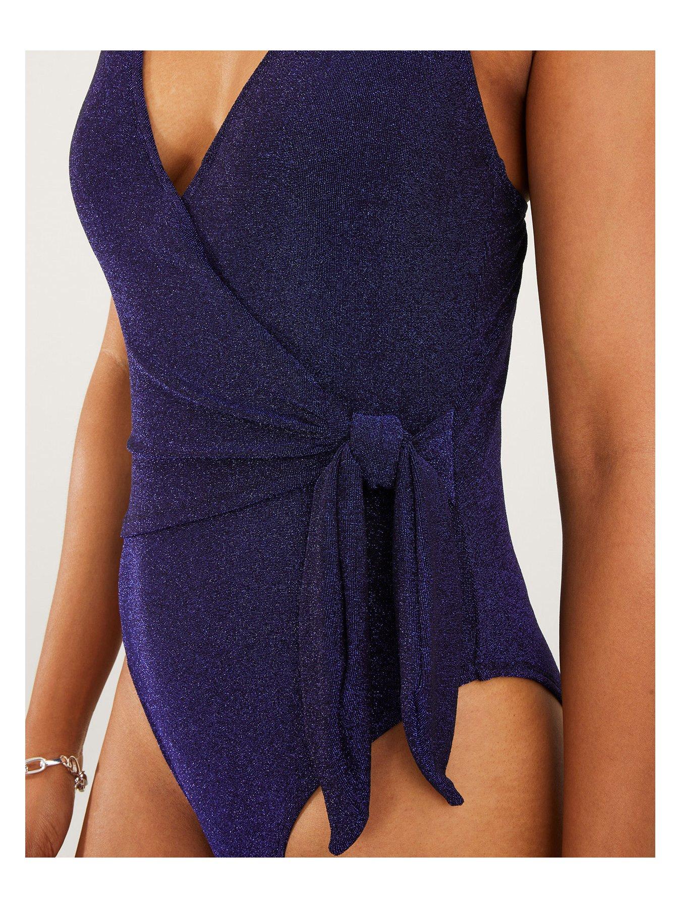 accessorize-shimmer-deep-v-neck-swimsuit-blueoutfit