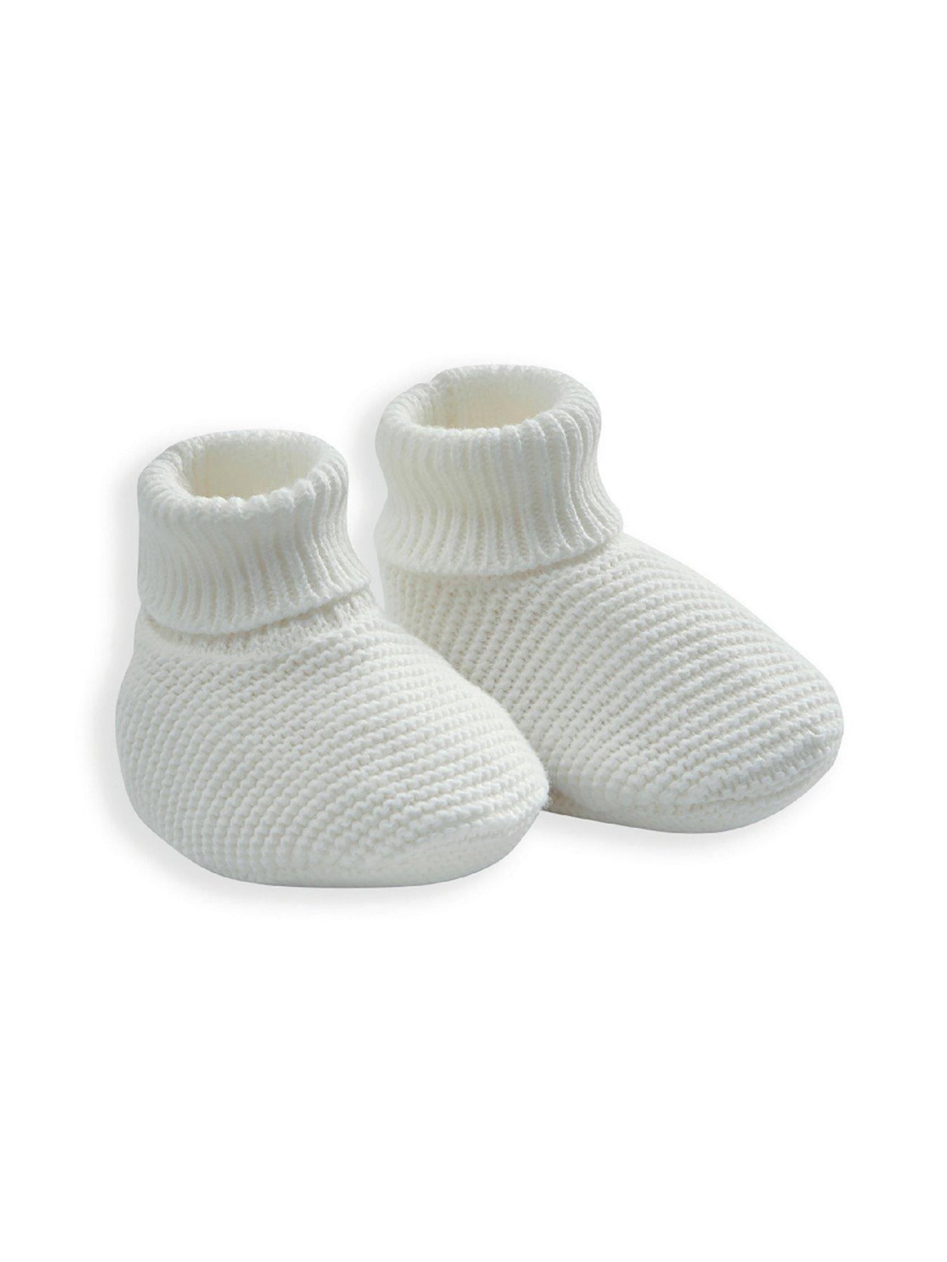 mamas-papas-unisex-baby-2-piece-fine-knitted-hat-amp-booties-off-whiteoutfit