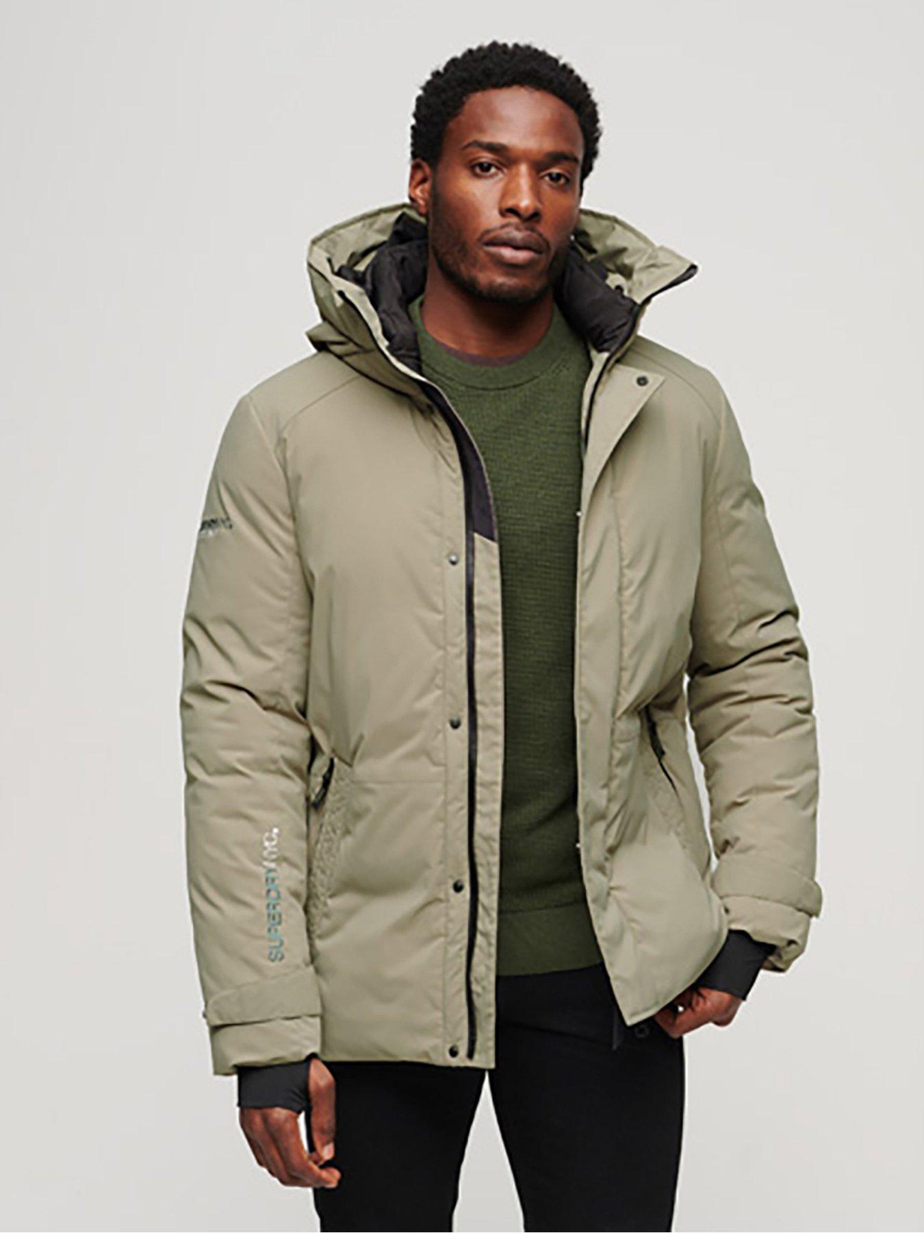 Mens parka jacket clearance superdry