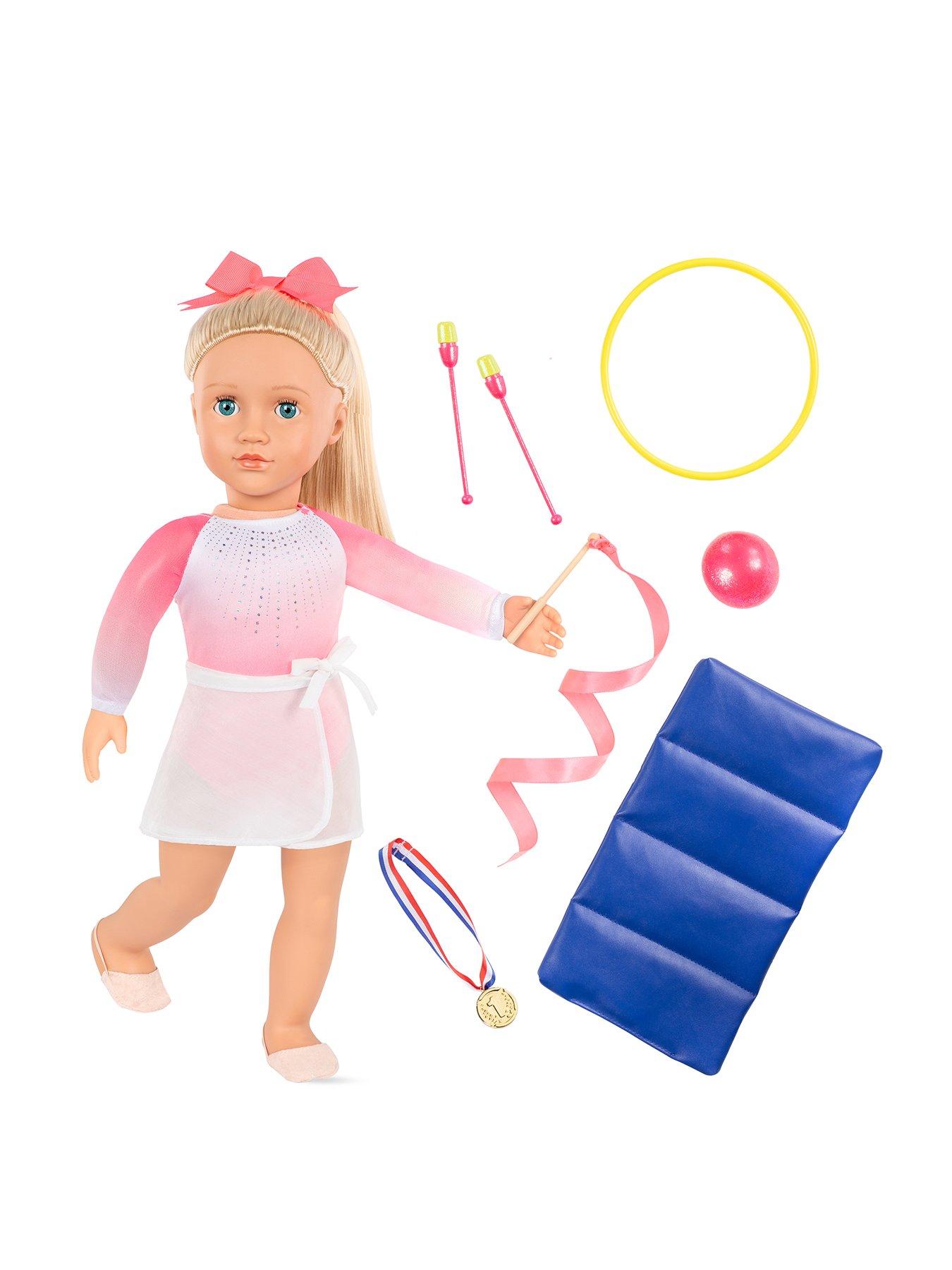 Our generation best sale doll gymnastics set