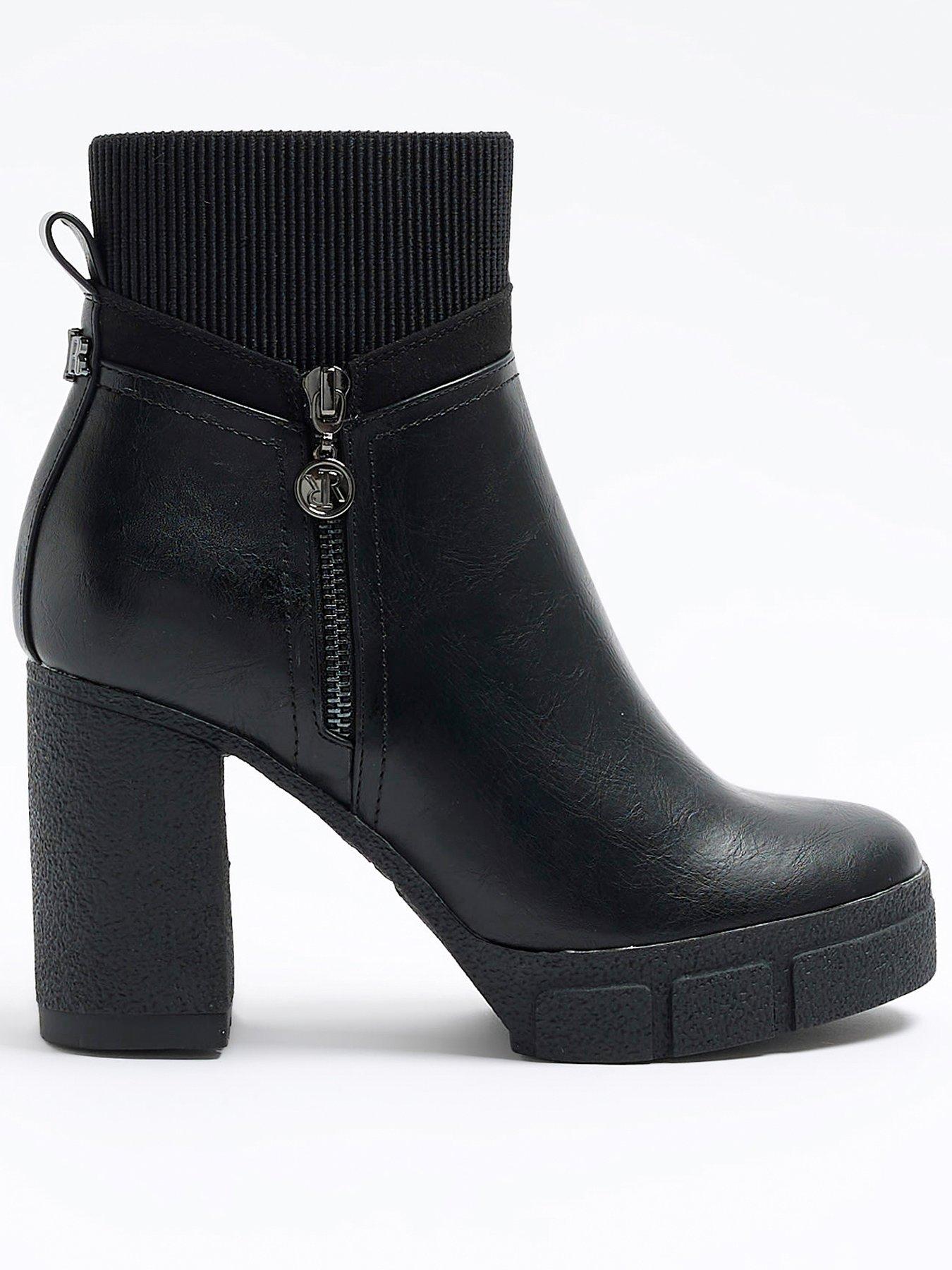 River island best sale wide fit boots