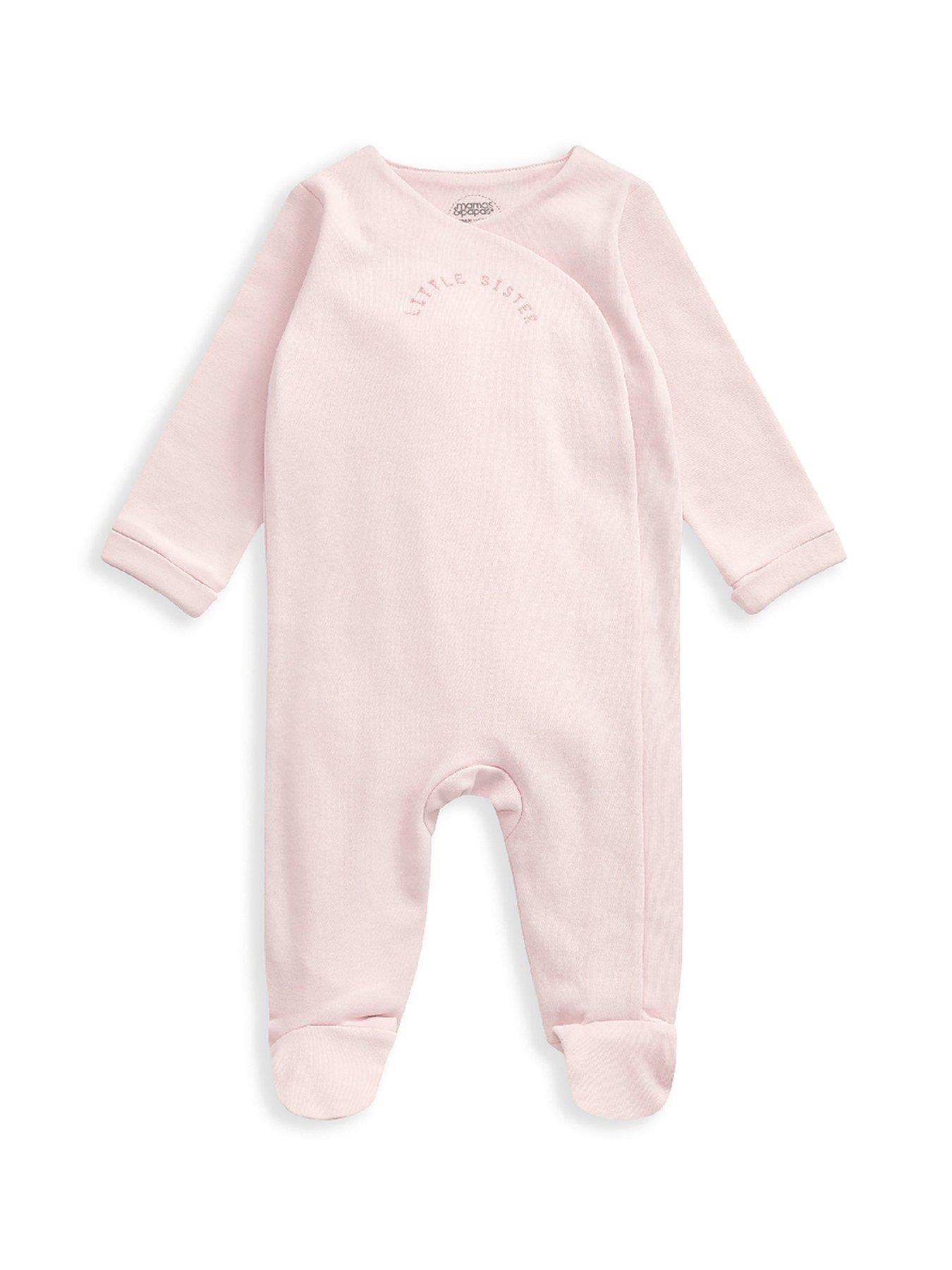 mamas-papas-baby-girls-little-sister-sleepsuit-pink