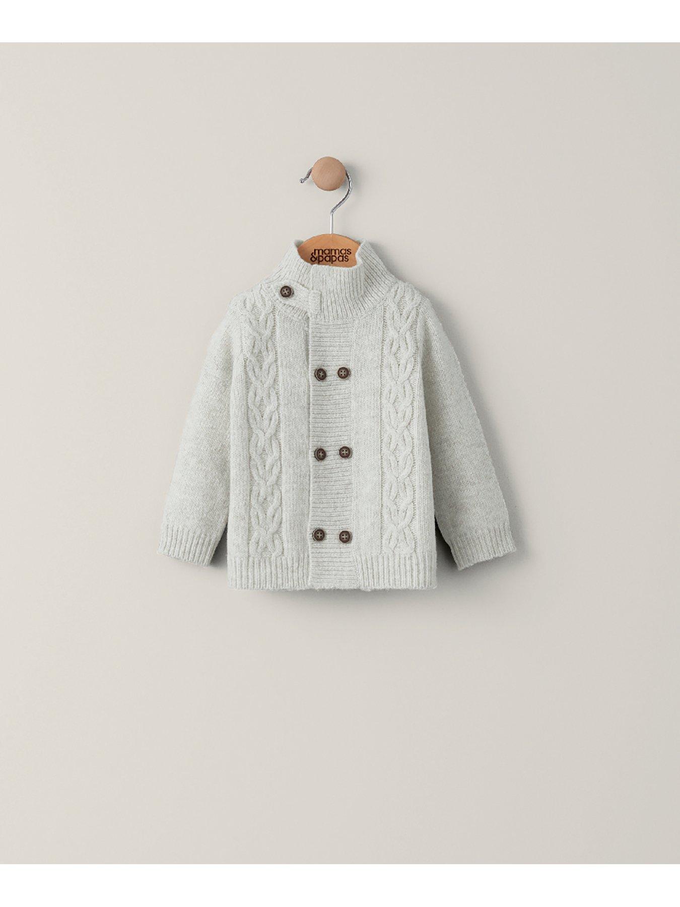 mamas-papas-baby-boys-cable-knit-cardigan-oatmealstillFront