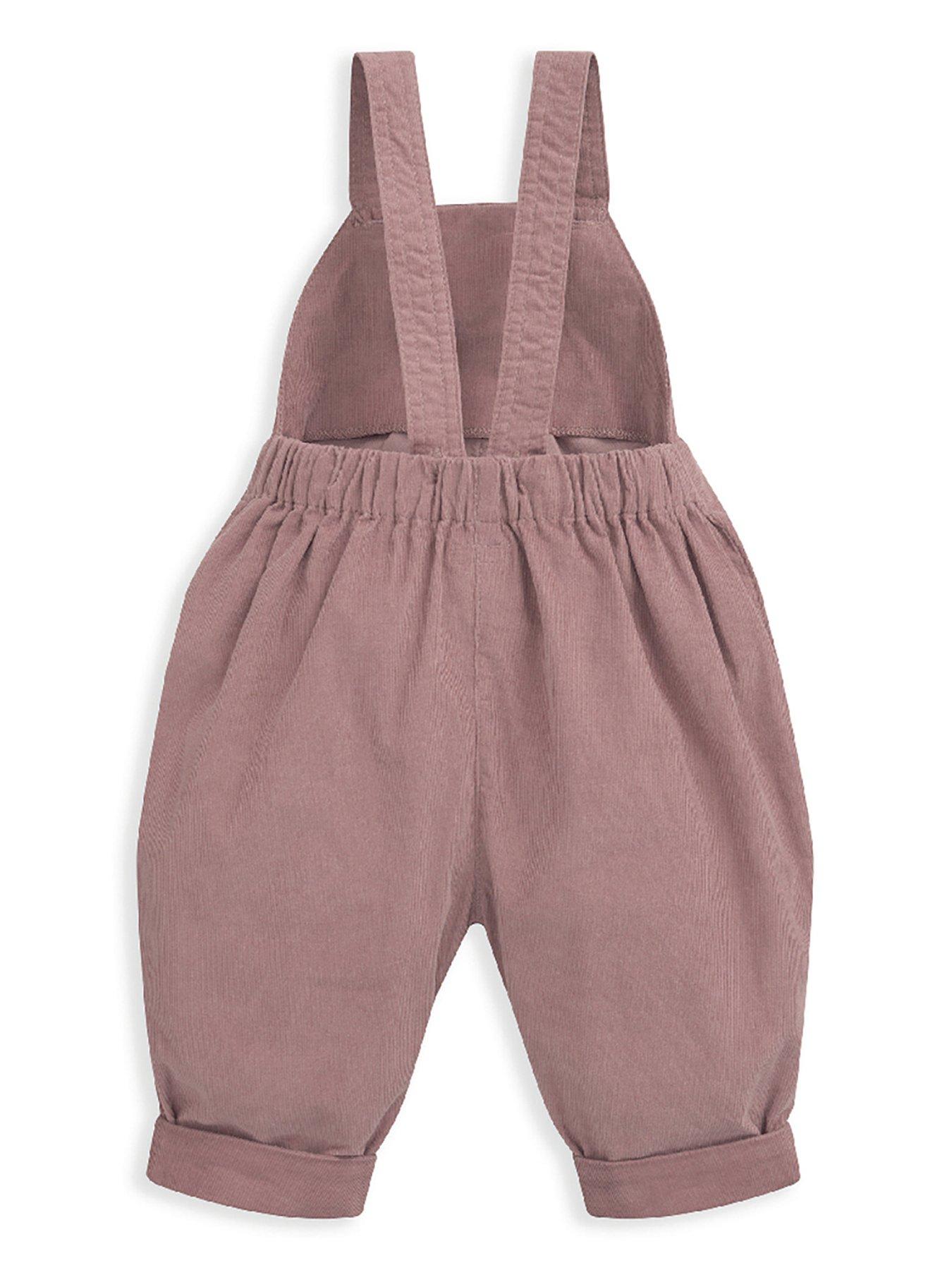 mamas-papas-baby-girls-cord-dungarees-pinkback