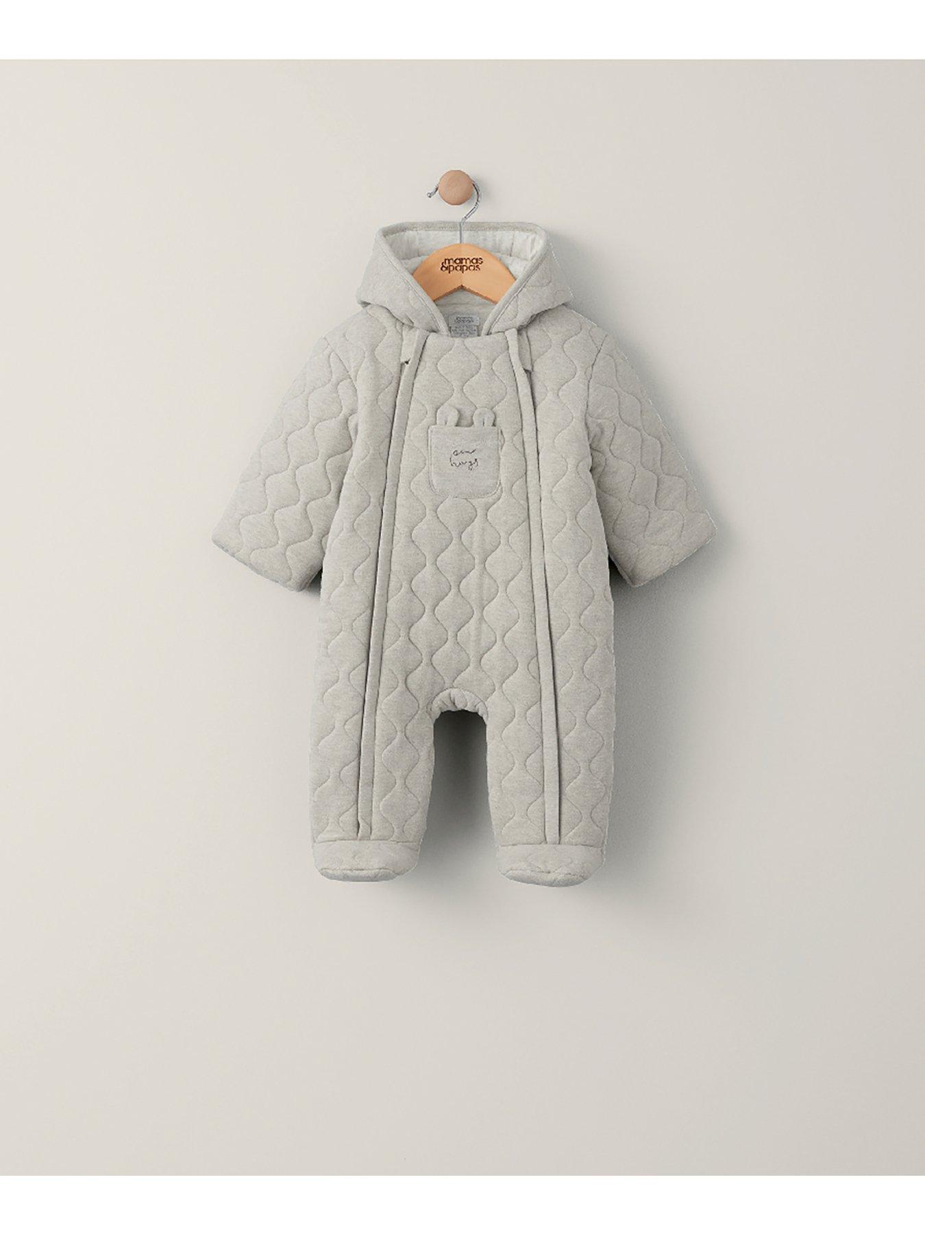 mamas-papas-unisex-baby-quilted-bear-jersey-pramsuit-sandoutfit