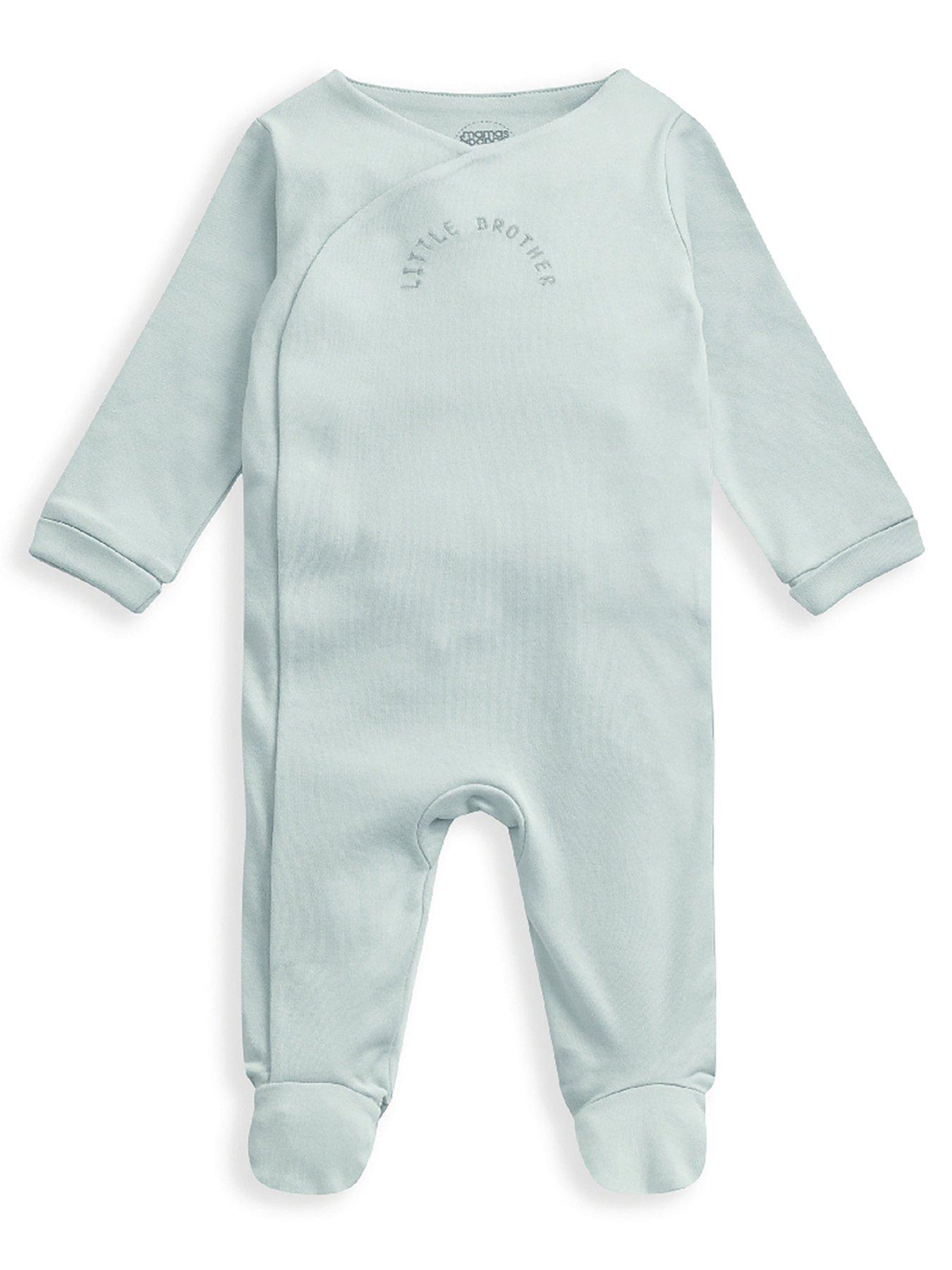 mamas-papas-baby-boys-little-brother-sleepsuit-blue