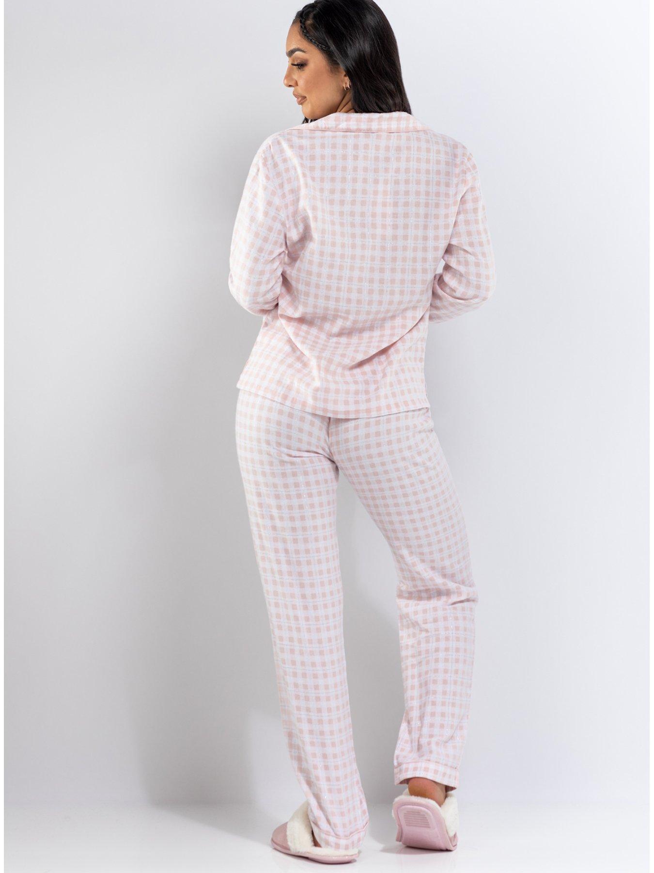 boux-avenue-boux-avenue-pink-gingham-pj-in-a-bag-powder-pinkstillFront