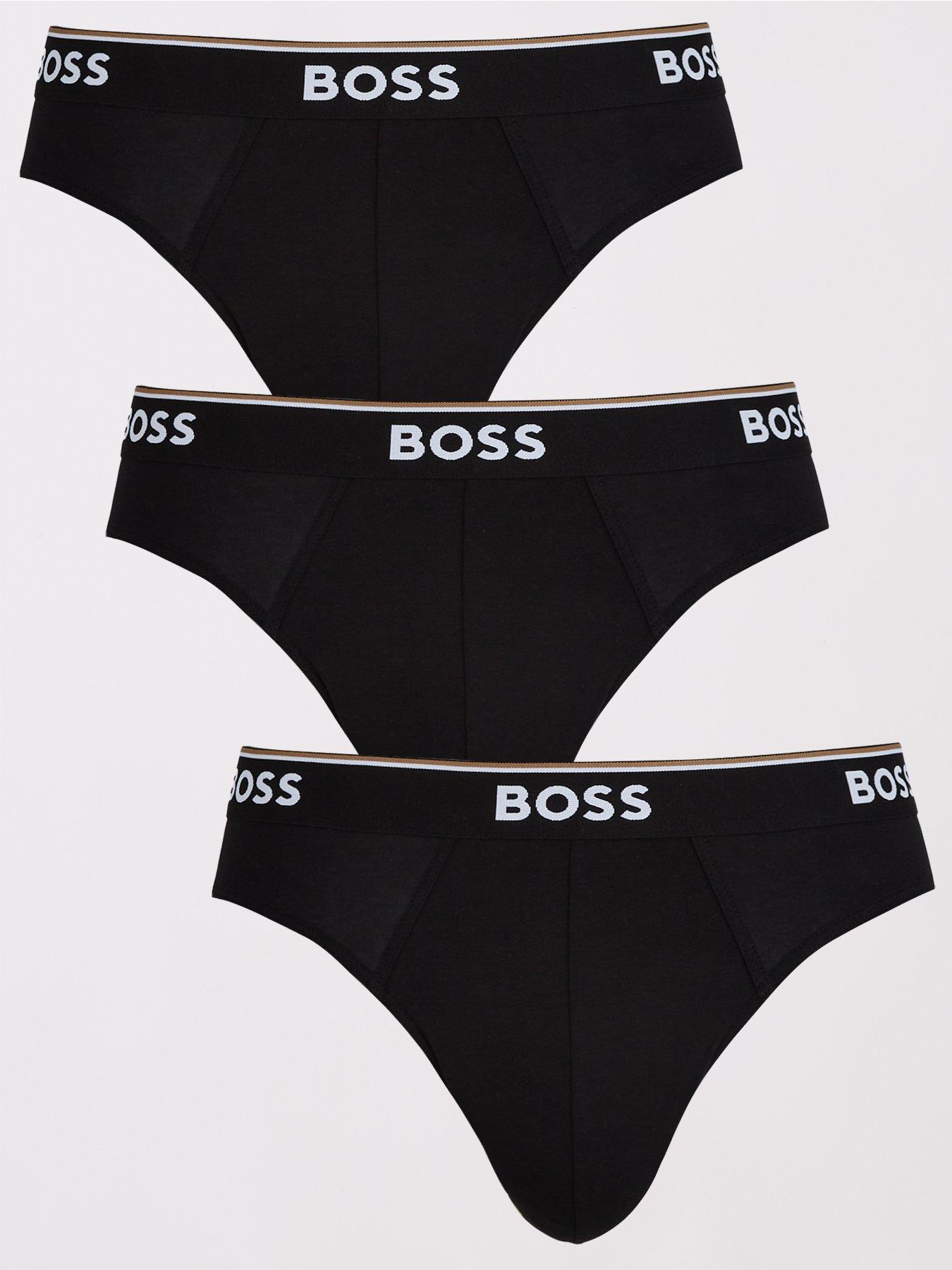 Image of BOSS 3 Pack Power Briefs - Black