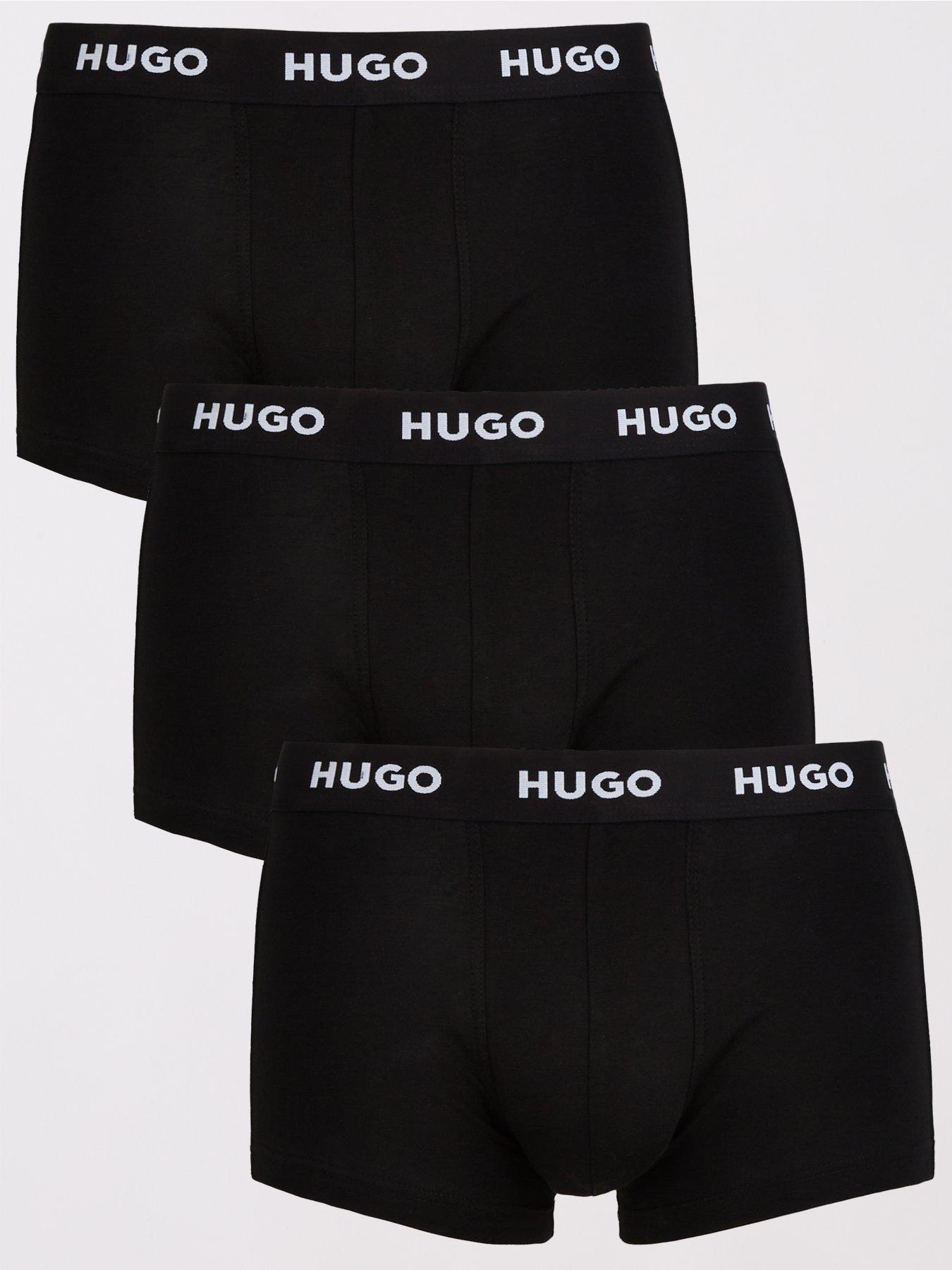 Image 1 of 3 of HUGO Triplet 3 Pack Trunks - Black