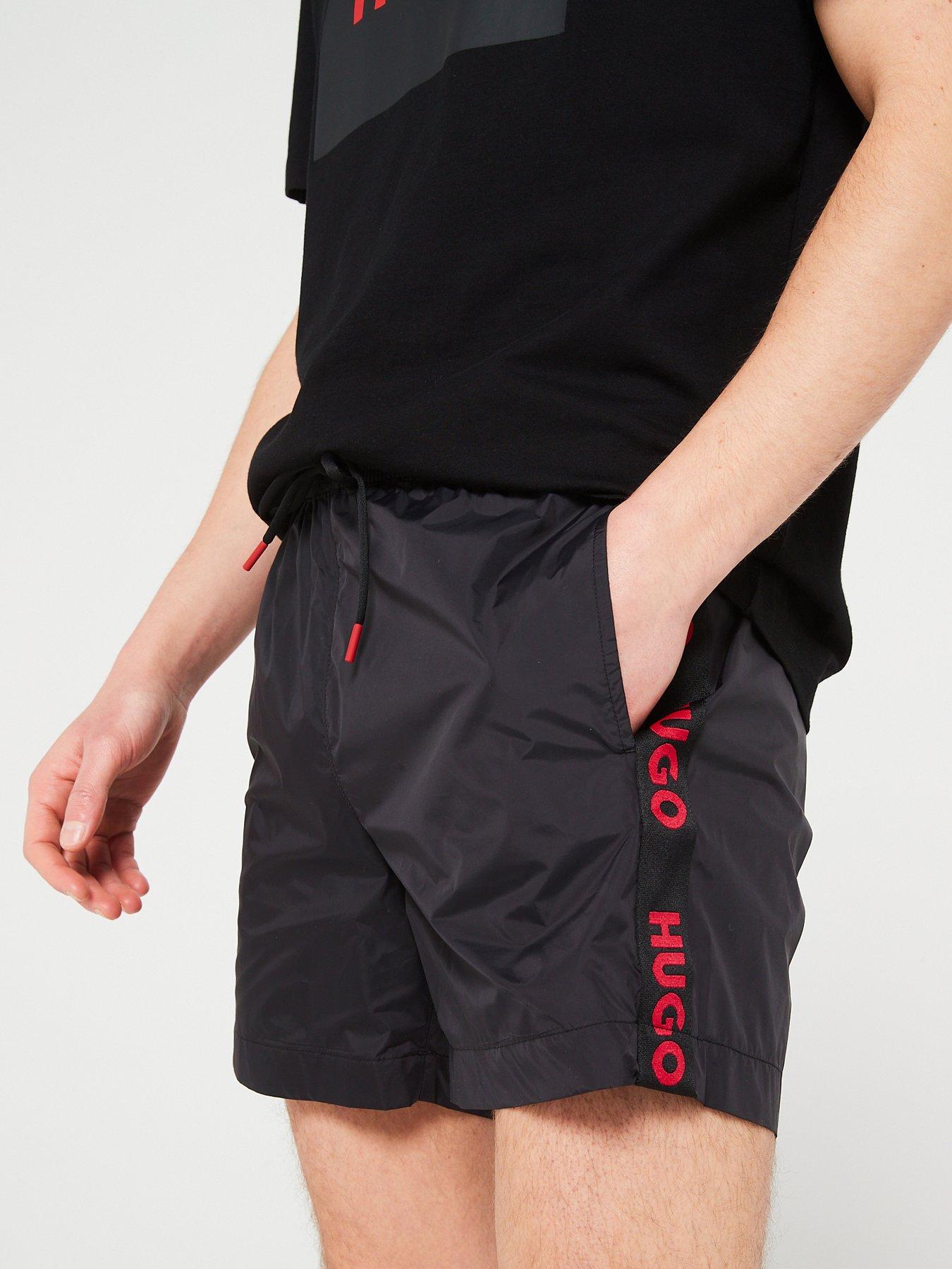 hugo-fab-swim-shorts-blackoutfit