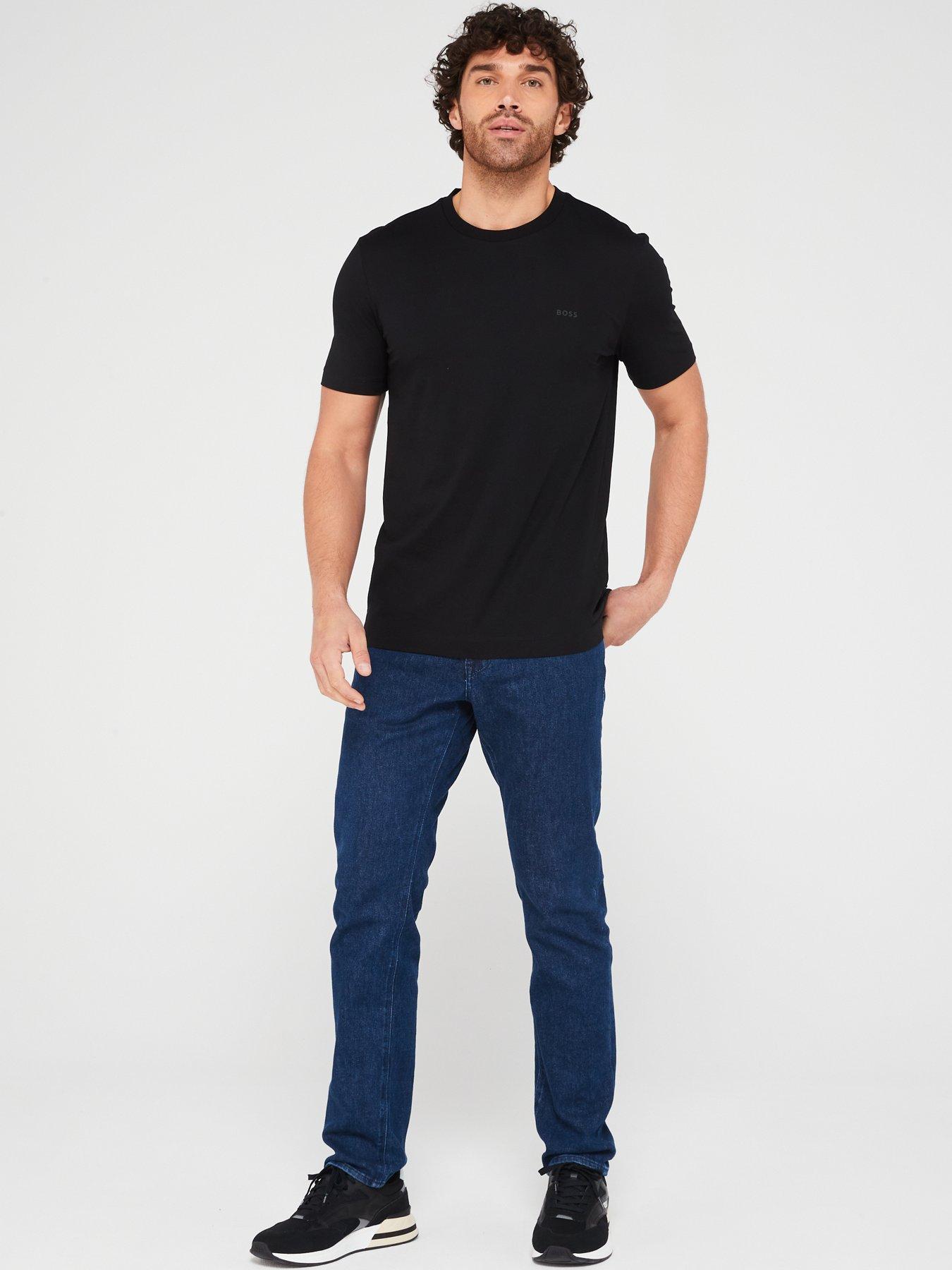 Image 3 of 4 of BOSS Thompson 01 Regular Fit T-Shirt - Black