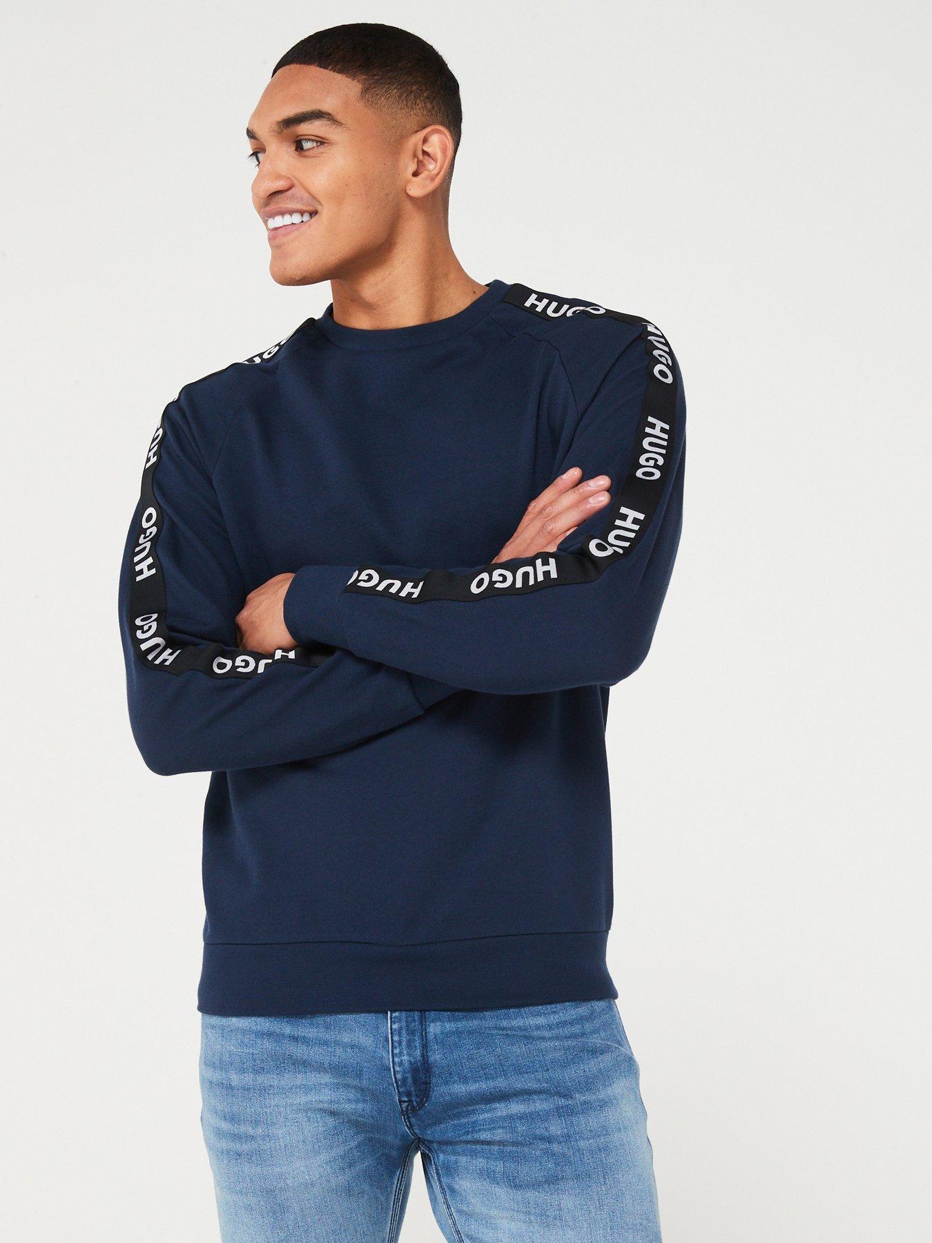 HUGO Bodywear Sporty Logo Sweatshirt Dark Blue Very Ireland