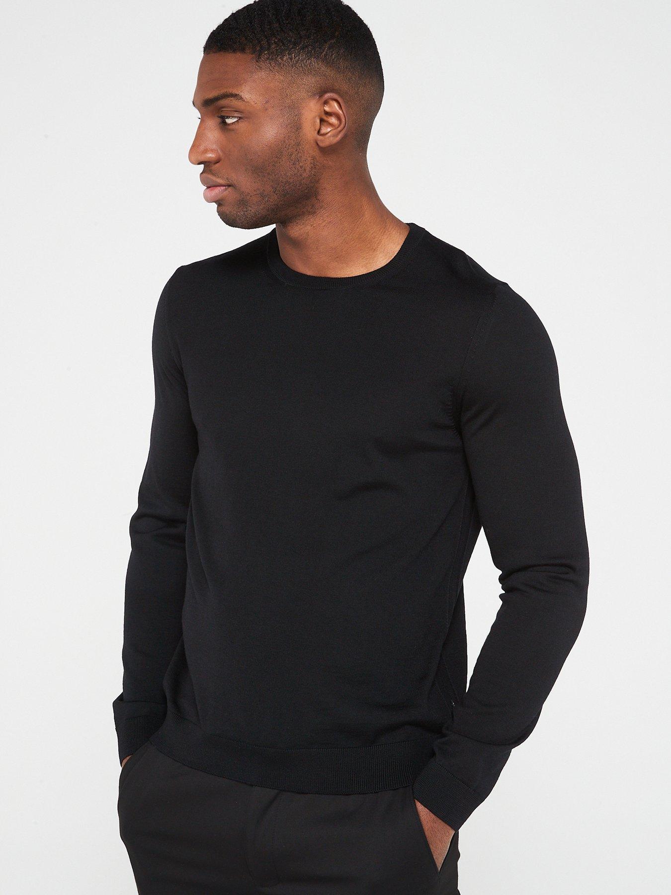 Mens on sale jumpers black