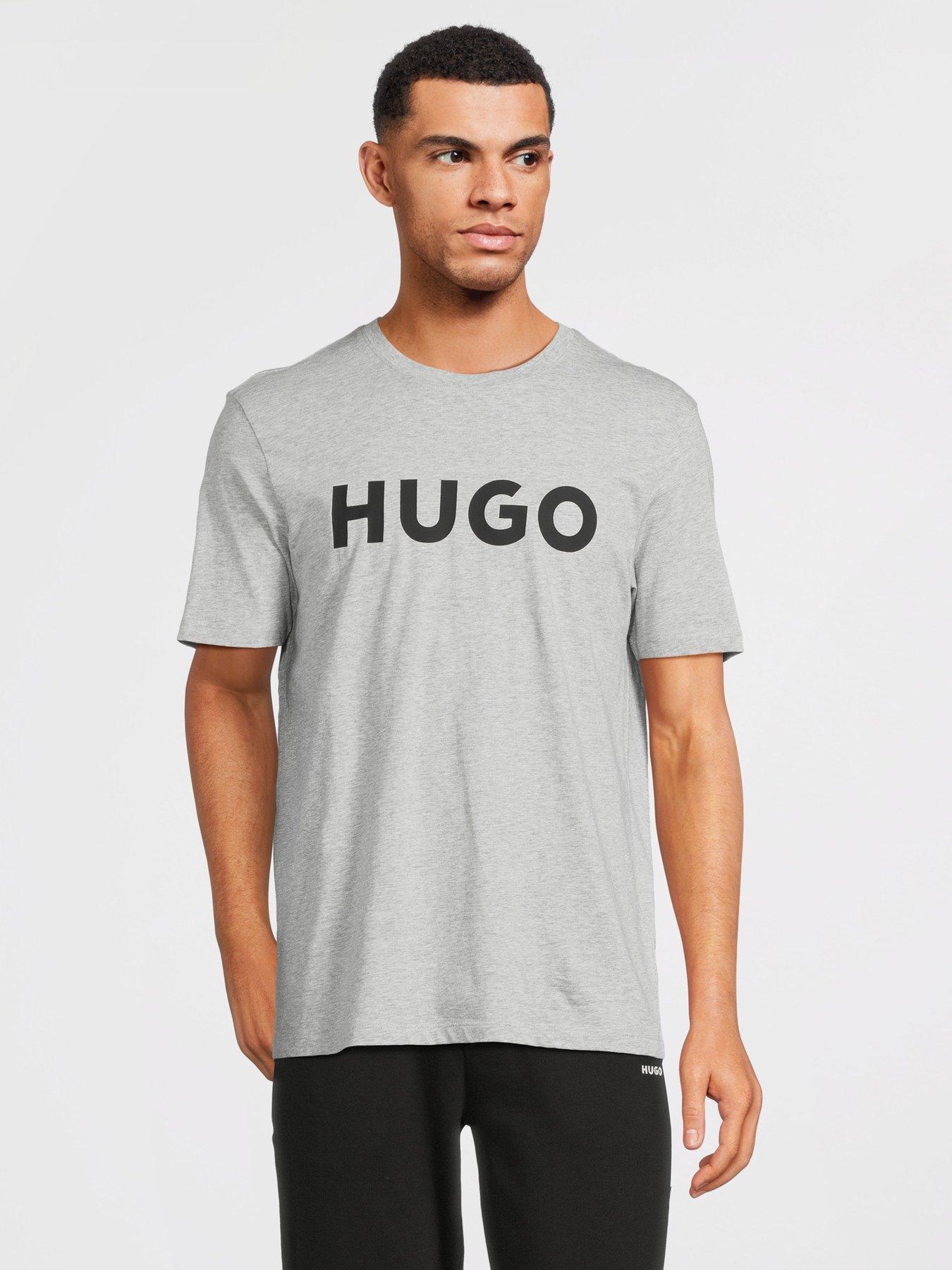 hugo-dulivio-regular-fit-t-shirt-grey