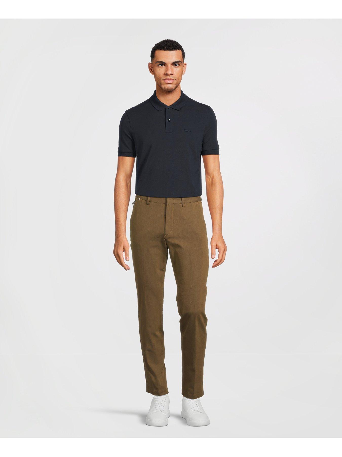 Image 5 of 6 of BOSS Pallas Regular Fit Polo Shirt - Navy