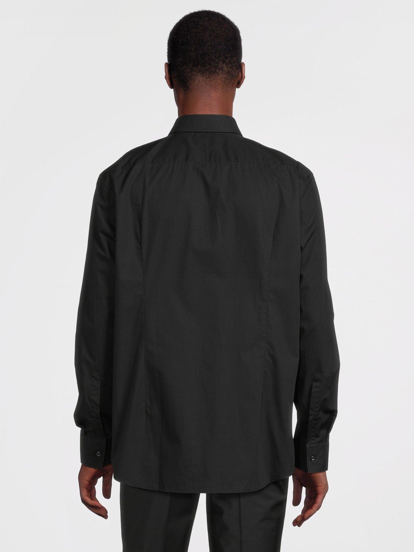 hugo-kenno-long-sleeve-shirt-blackstillFront