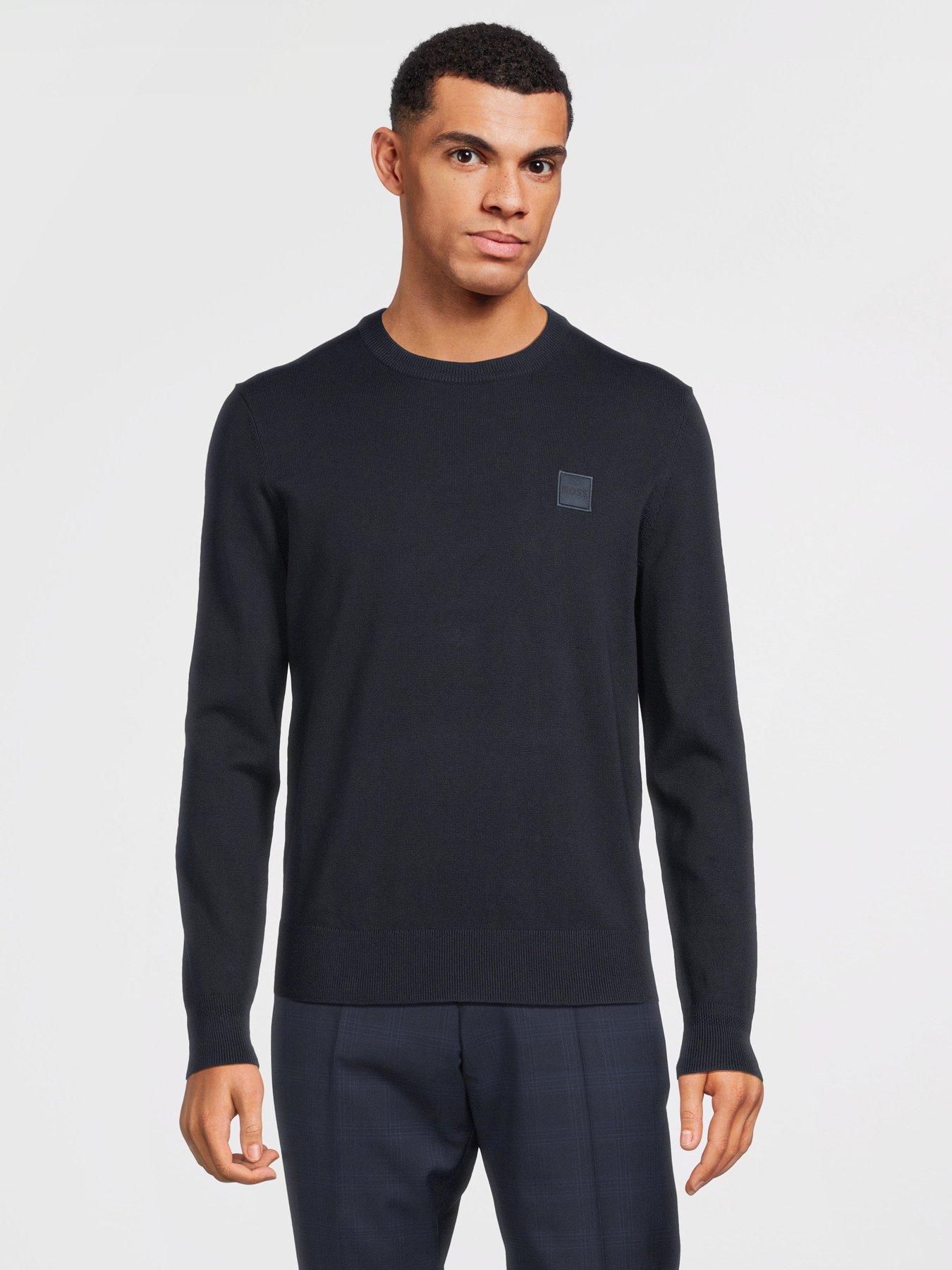undefined Kanovano Crew Neck Jumper - Dark Blue