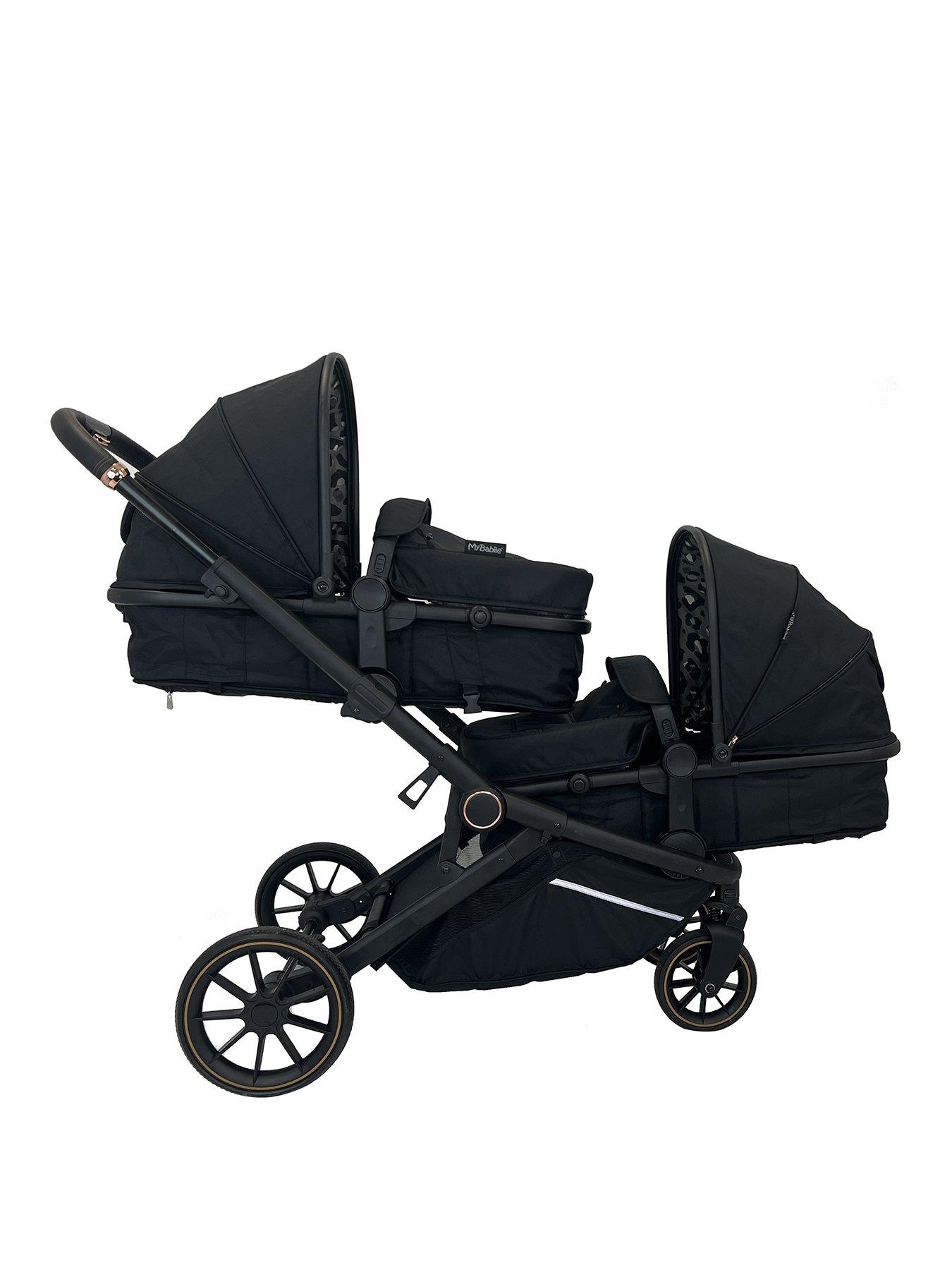 my-babiie-mb33-tandem-pushchair-black-leopard